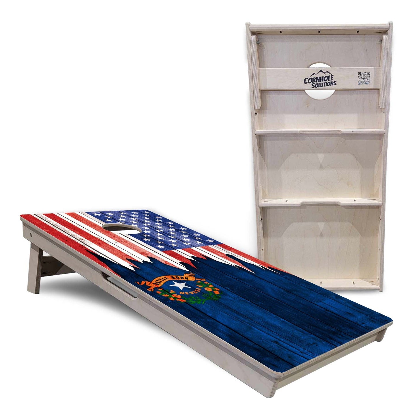 State Flags Massachusetts to New Jersey Cornhole Boards - Professional Tournament Series