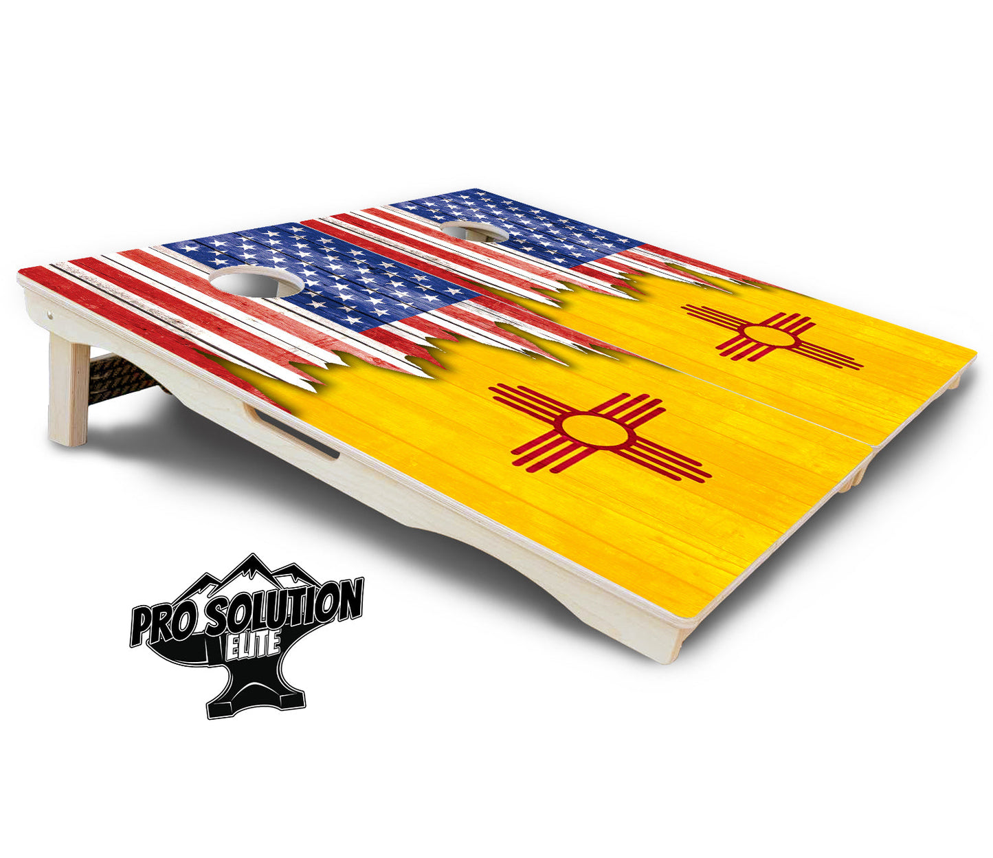 State Flag Designs New Mexico to South Carolina Cornhole Boards - Pro Solution Elite Series