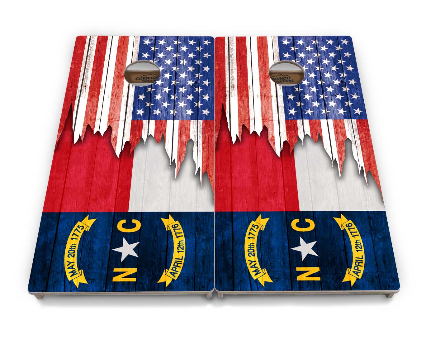 State Flags New Mexico to South Carolina Cornhole Boards - Professional Tournament Series