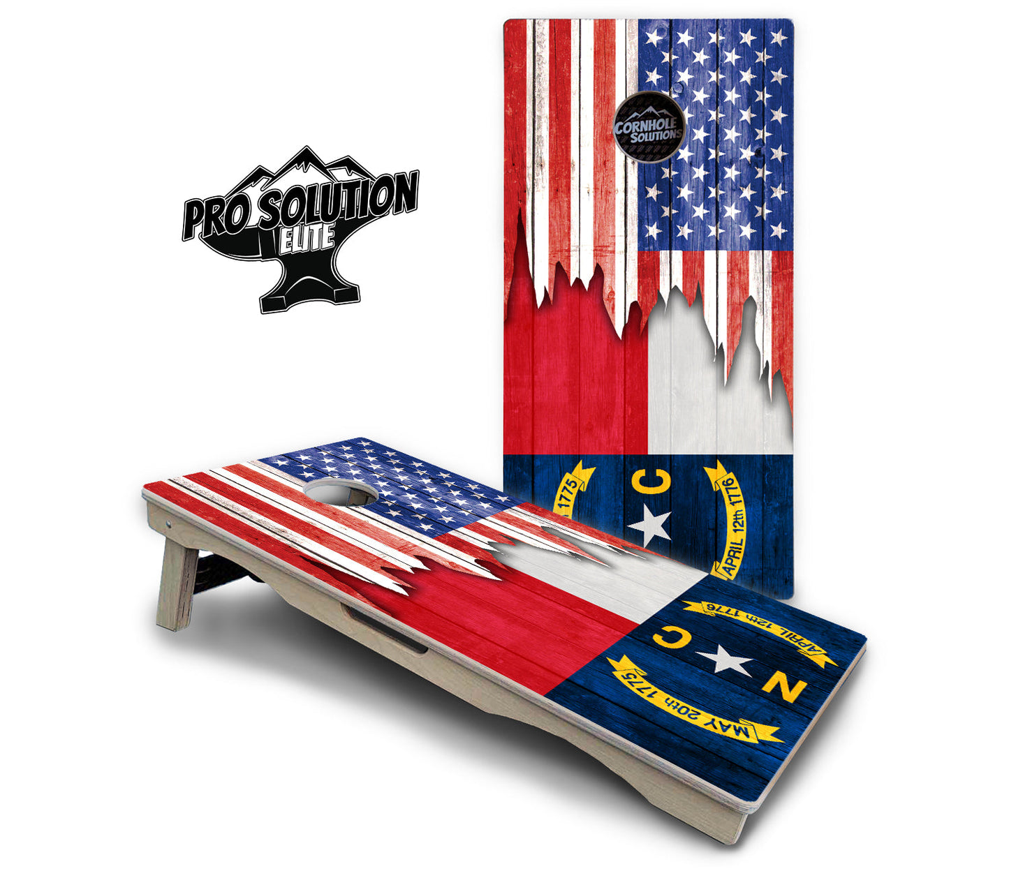 State Flag Designs New Mexico to South Carolina Cornhole Boards - Pro Solution Elite Series