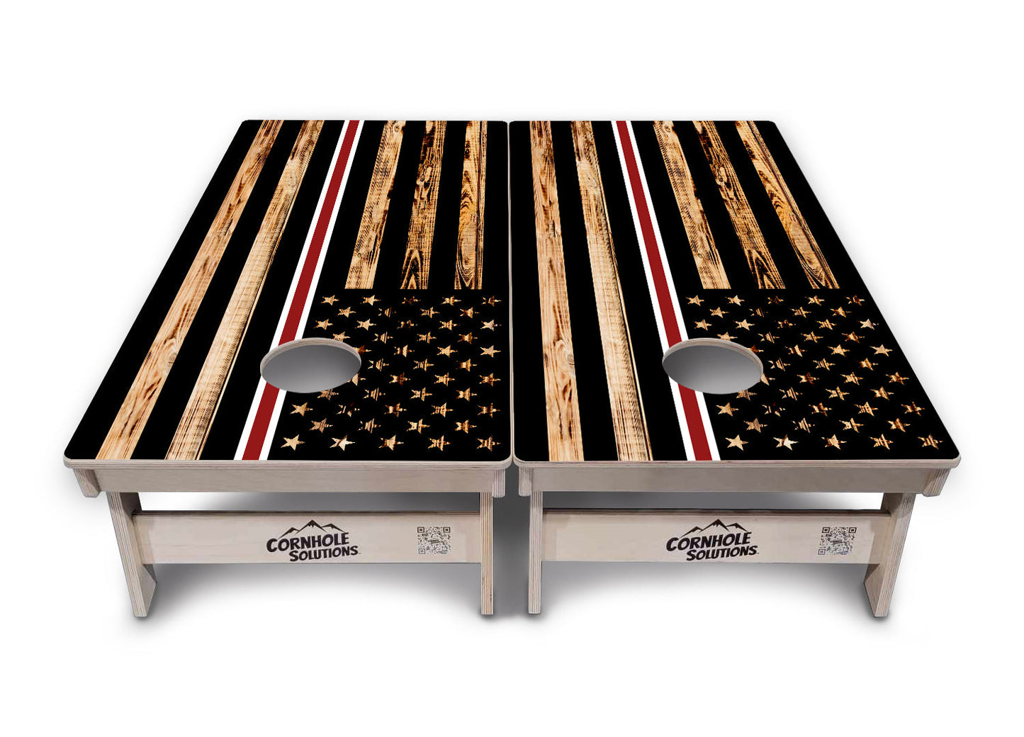 Nurse Thin Line Flag Cornhole Boards - Professional Tournament Series