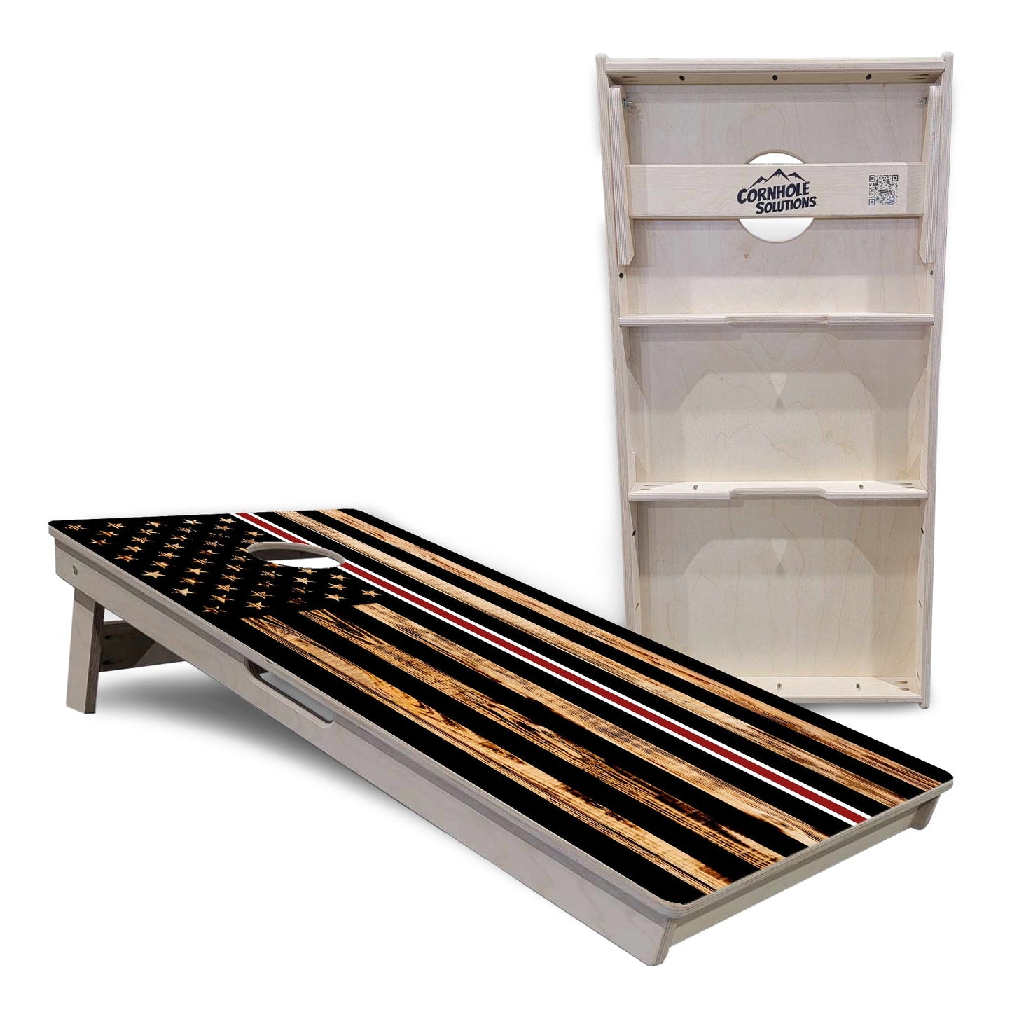 Nurse Thin Line Flag Cornhole Boards - Professional Tournament Series