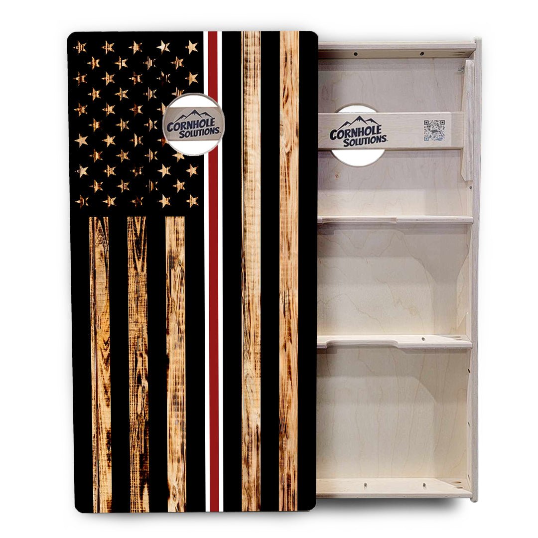 Nurse Thin Line Flag Cornhole Boards – Tournament Series