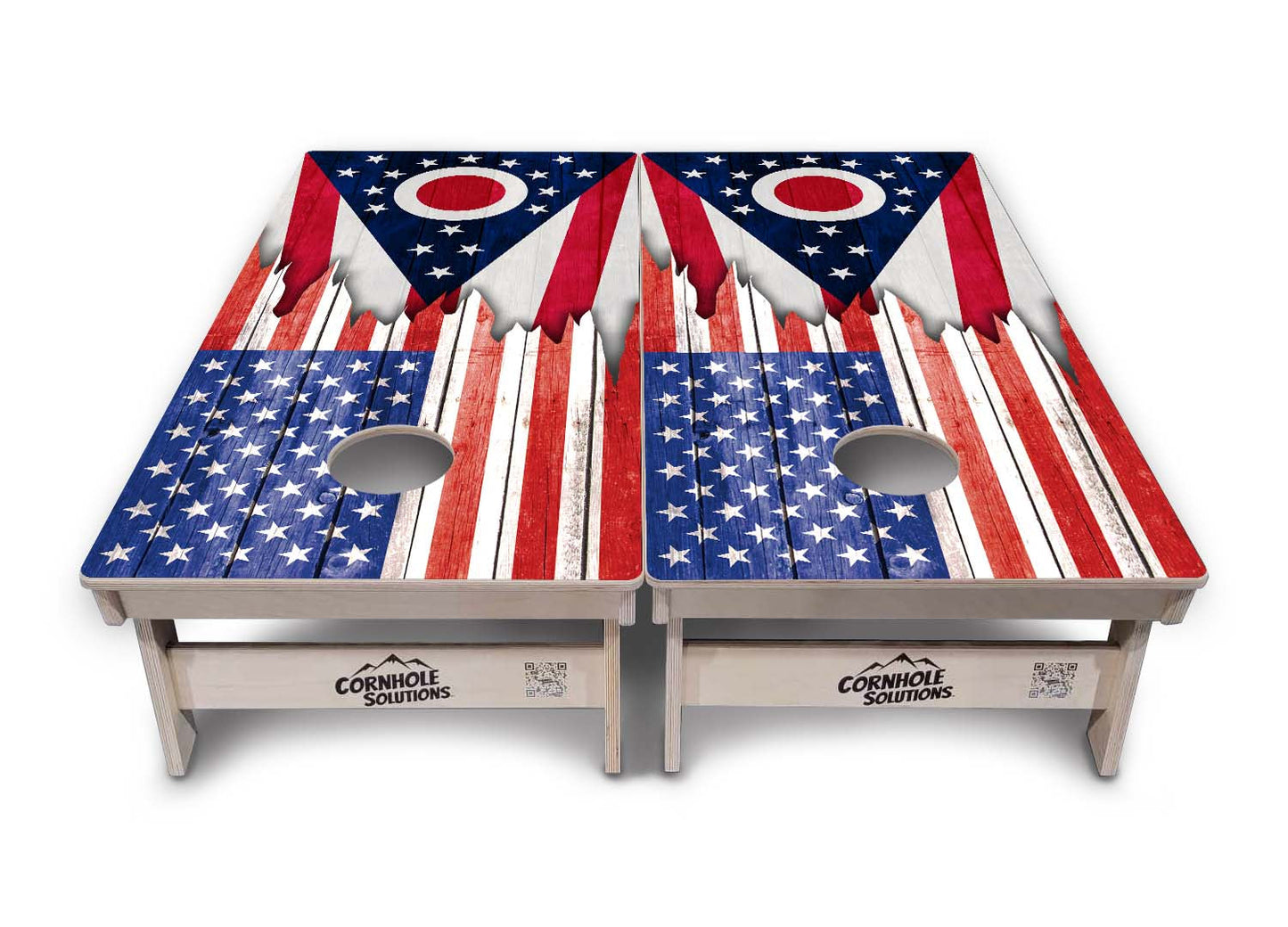 State Flags New Mexico to South Carolina Cornhole Boards - Professional Tournament Series