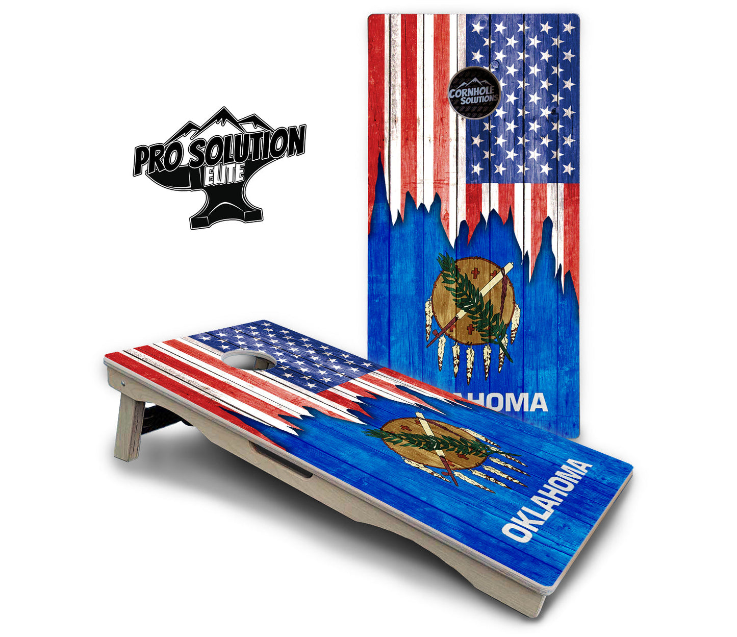 State Flag Designs New Mexico to South Carolina Cornhole Boards - Pro Solution Elite Series