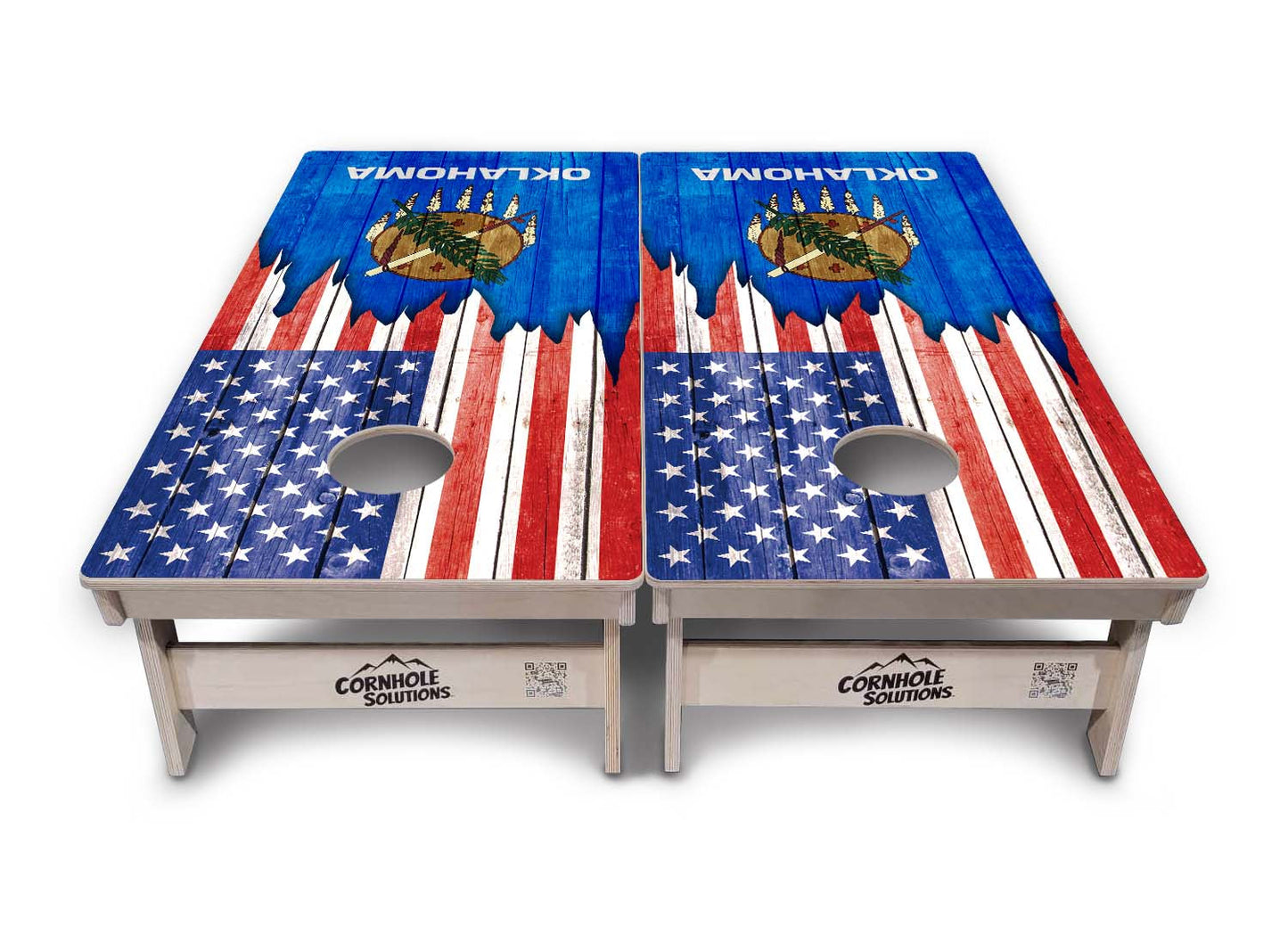 State Flags New Mexico to South Carolina Cornhole Boards - Professional Tournament Series