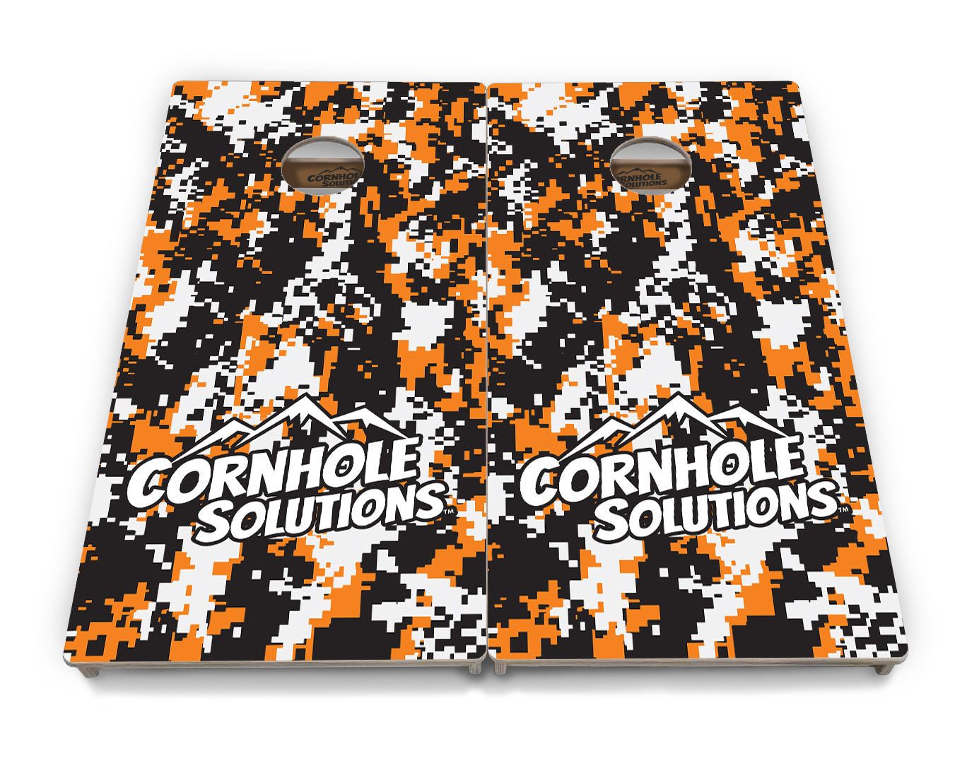 Digital Camo Cornhole Boards - Professional Tournament Series