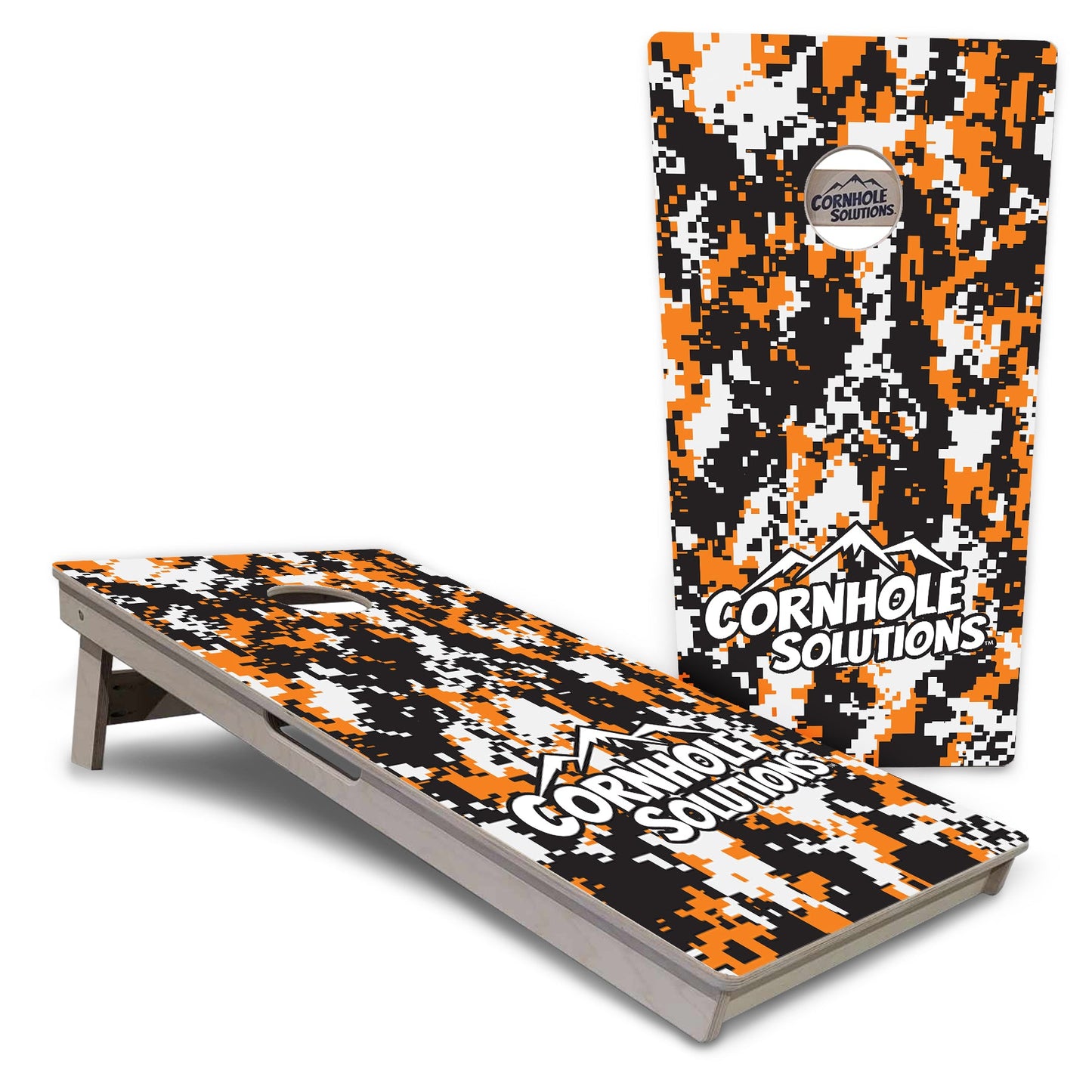 Digital Camo Cornhole Boards - Professional Tournament Series