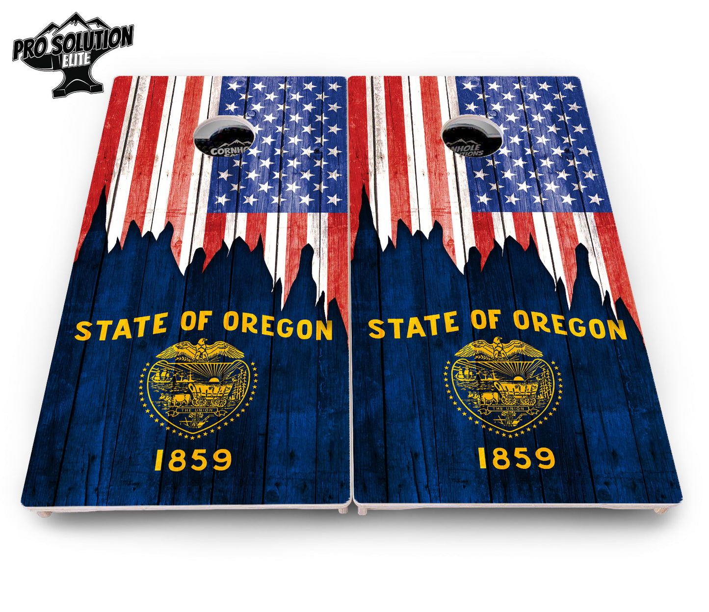State Flag Designs New Mexico to South Carolina Cornhole Boards - Pro Solution Elite Series
