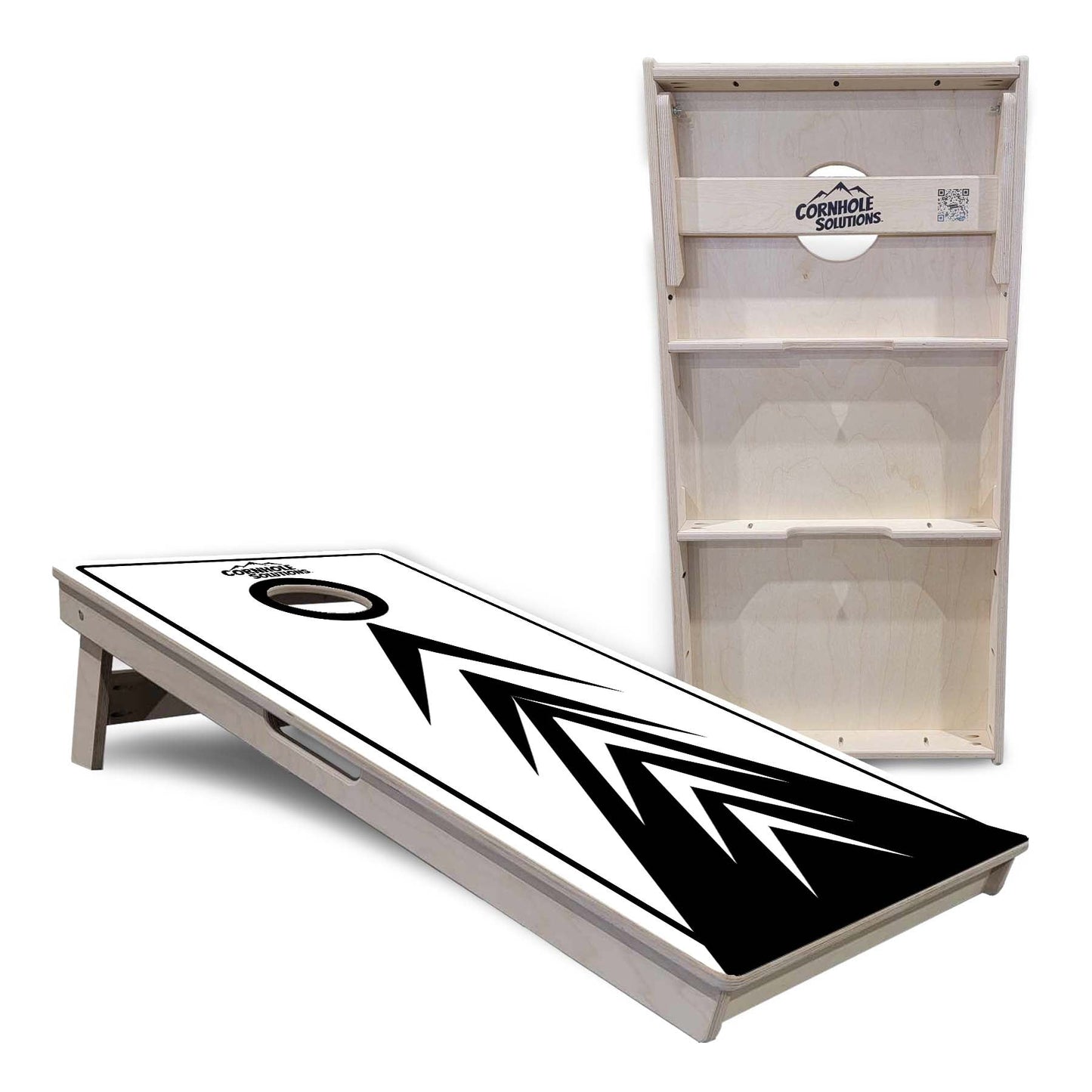 B&W Arrows Cornhole Boards - Professional Tournament Series