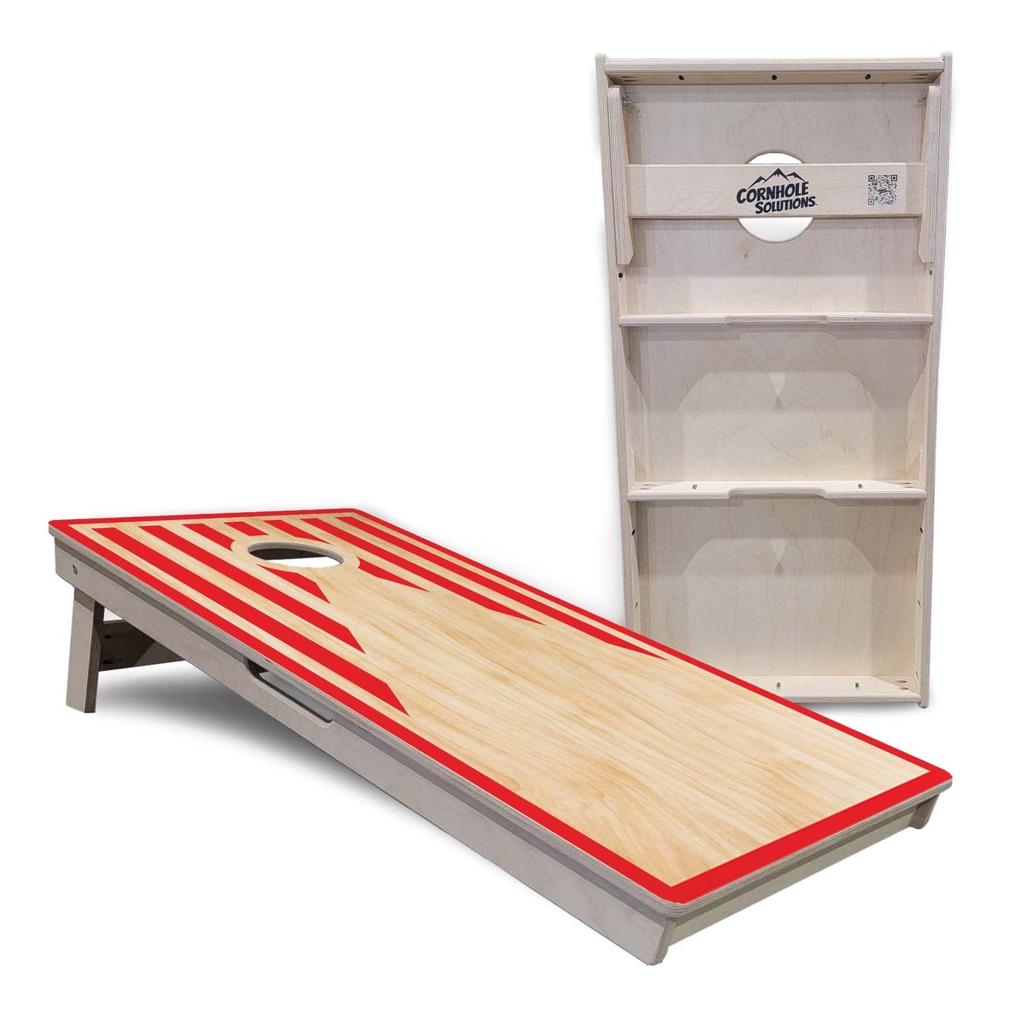 Stars & Stripes Keyhole Cornhole Boards - Professional Tournament Series