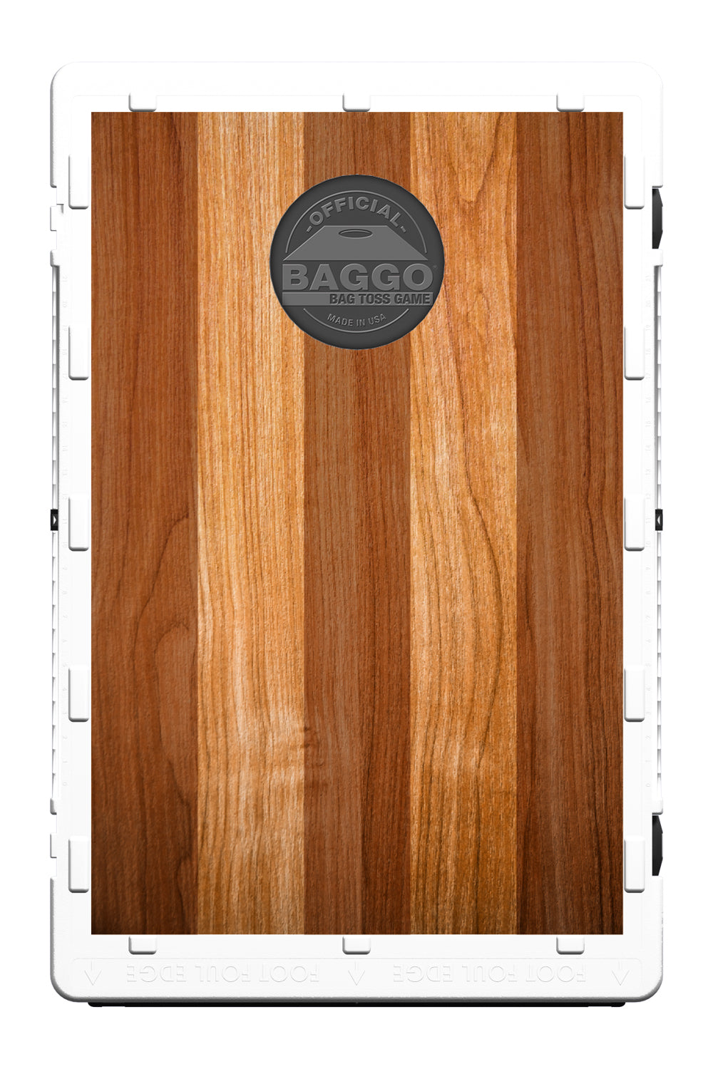 Patriotic Timber Bean Bag Toss Game by BAGGO