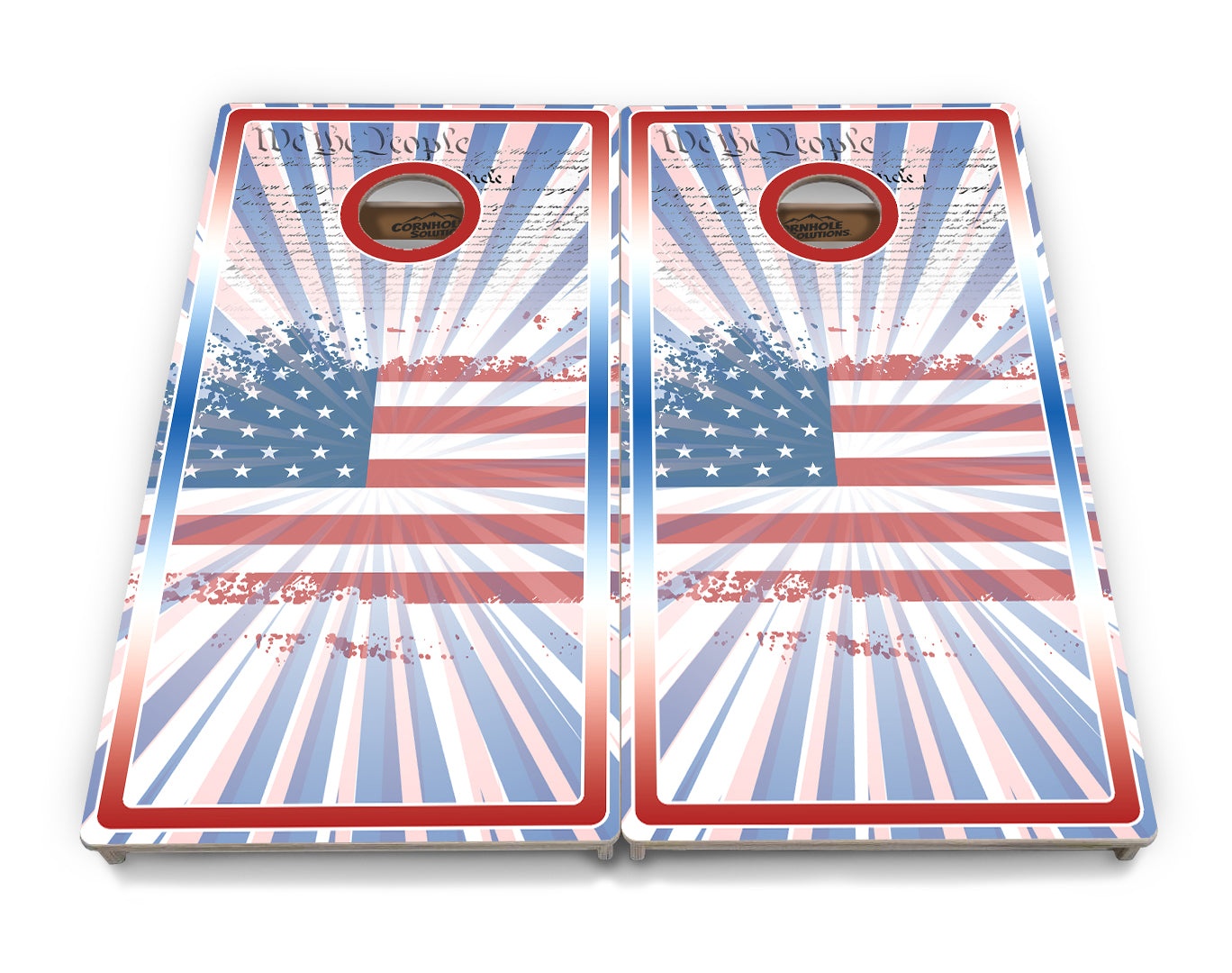 Sunburst Cornhole Boards - Professional Tournament Series