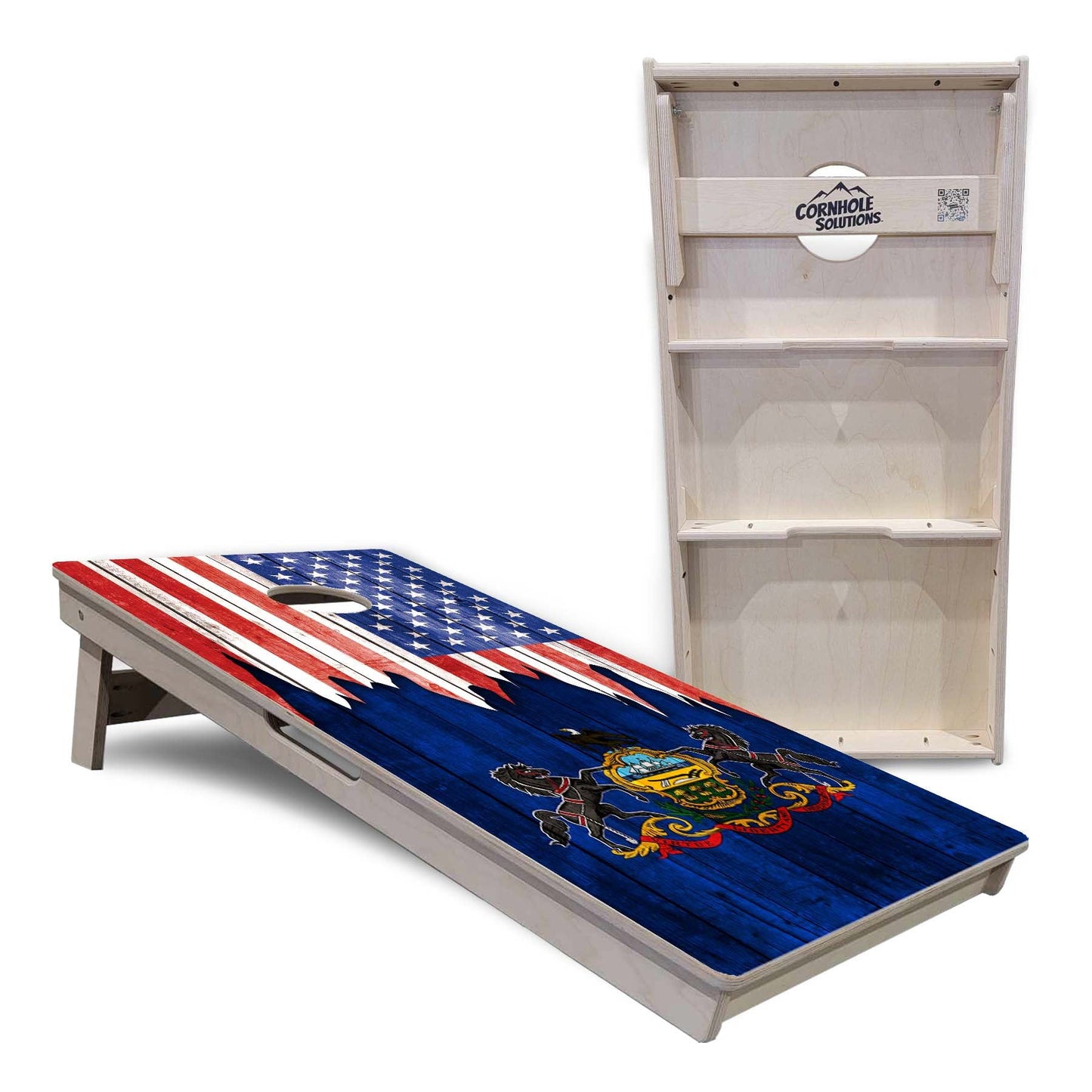 State Flags New Mexico to South Carolina Cornhole Boards - Professional Tournament Series