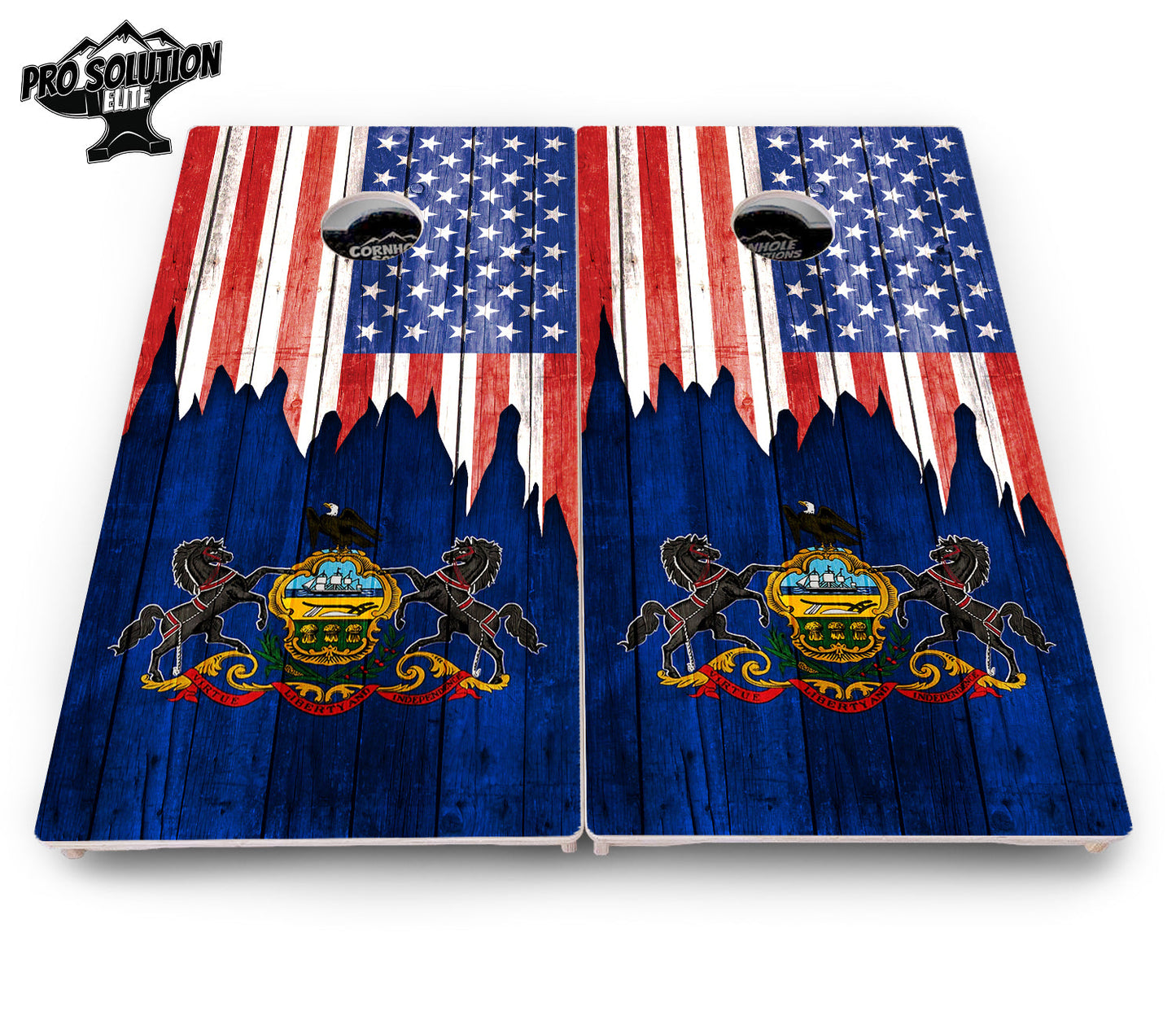 State Flag Designs New Mexico to South Carolina Cornhole Boards - Pro Solution Elite Series