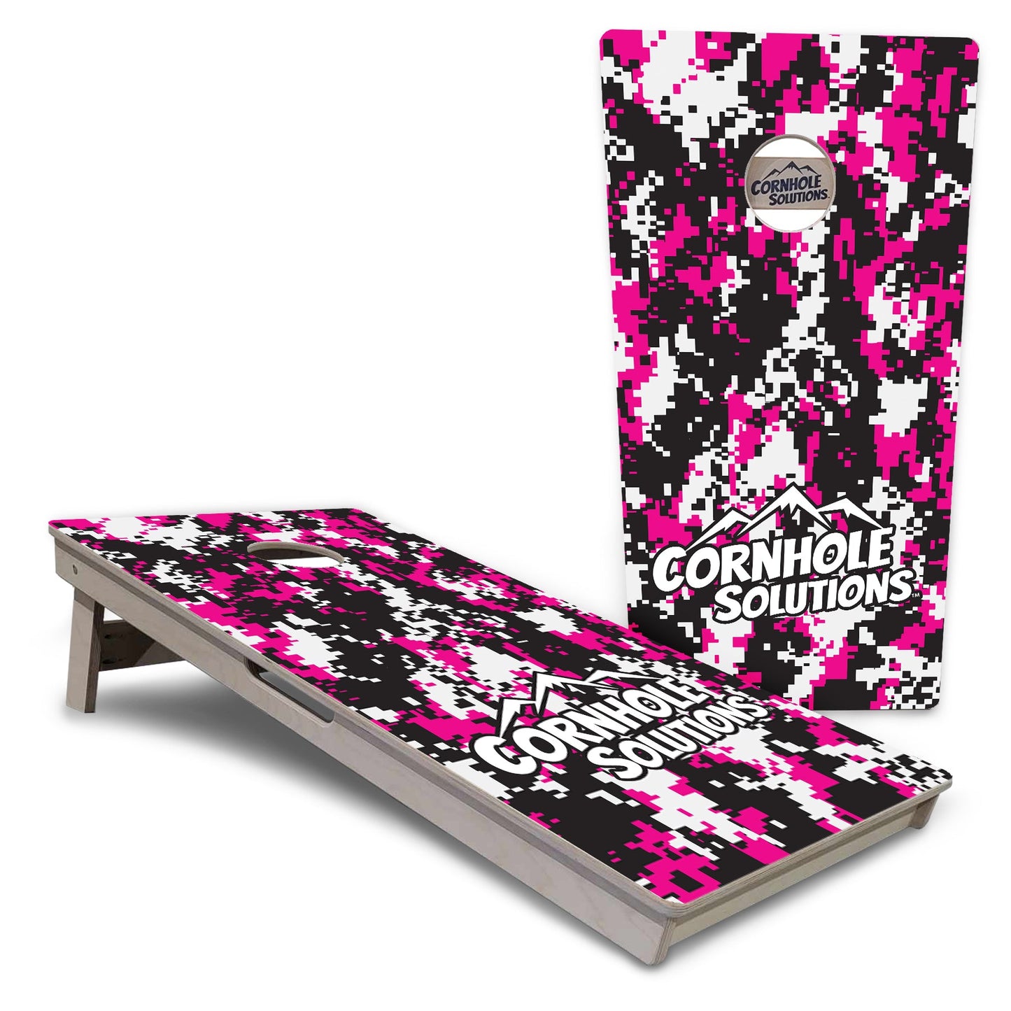 Digital Camo Cornhole Boards - Professional Tournament Series