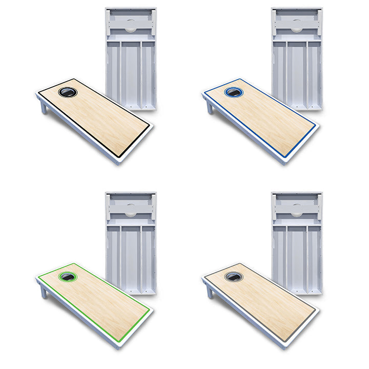 Pinstripe Cornhole Boards - All Weather Series