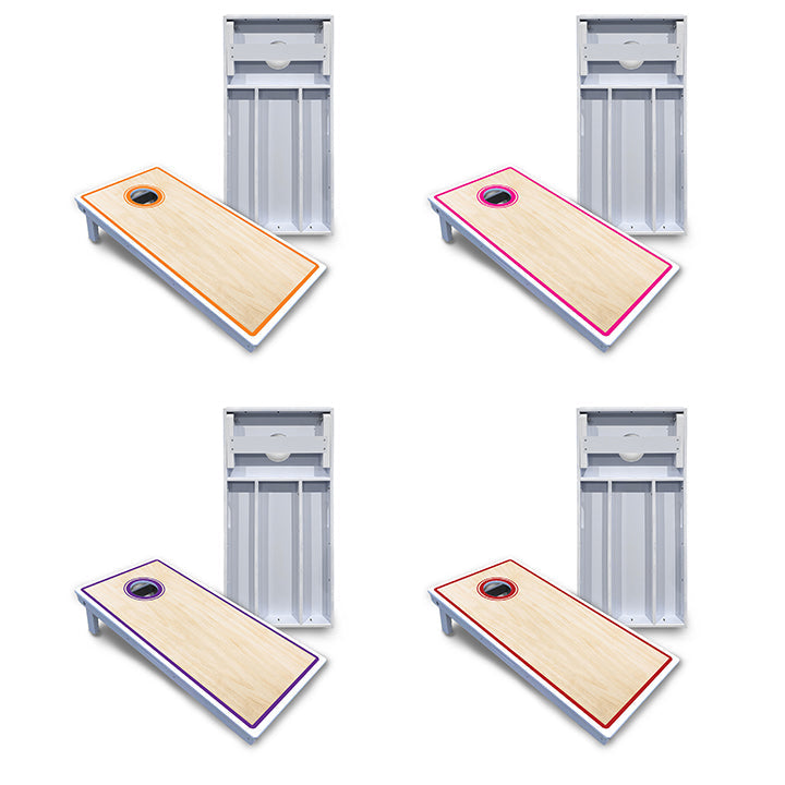 Pinstripe Cornhole Boards - All Weather Series