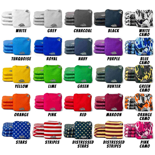 Pro Style Backyard Cornhole Bags - Set of 8