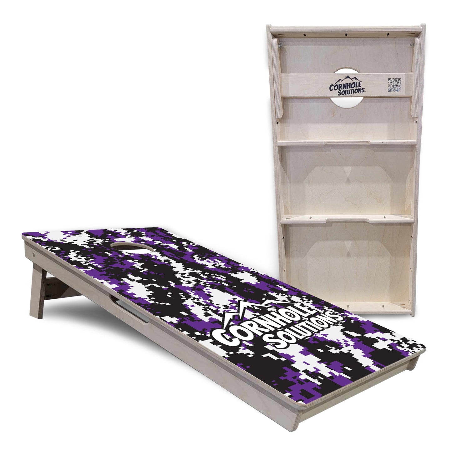 Digital Camo Cornhole Boards - Professional Tournament Series