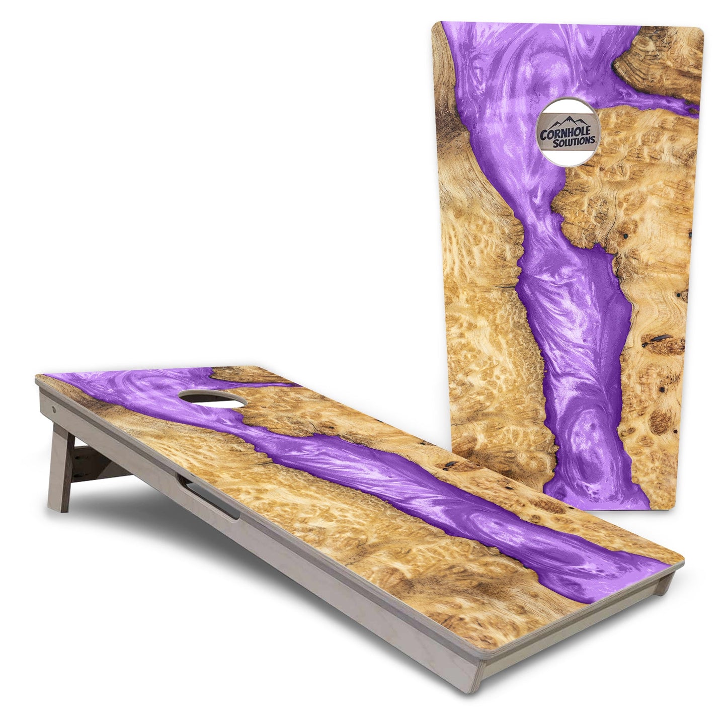 Epoxy Color Cornhole Boards - Professional Tournament Series