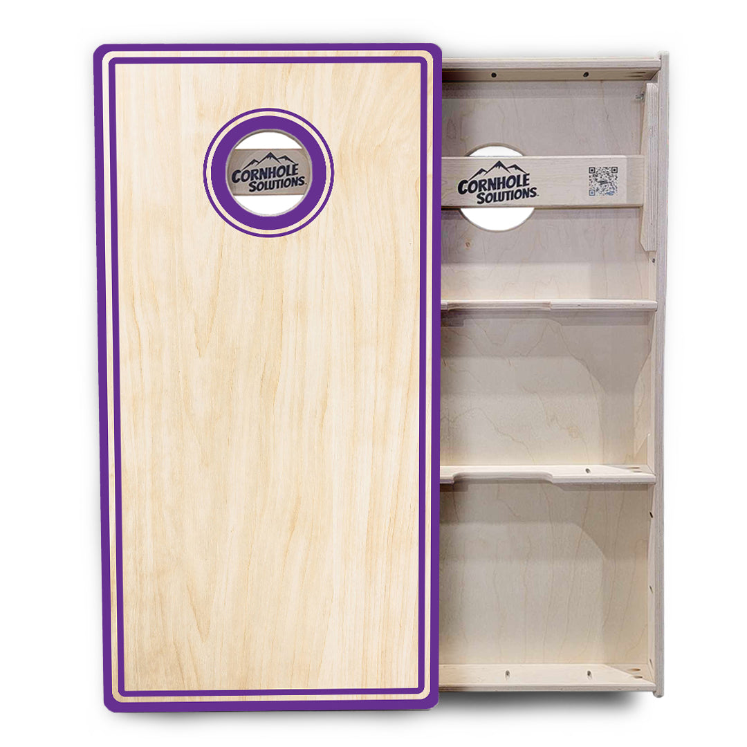 Pinstripe Cornhole Boards - Professional Tournament Series