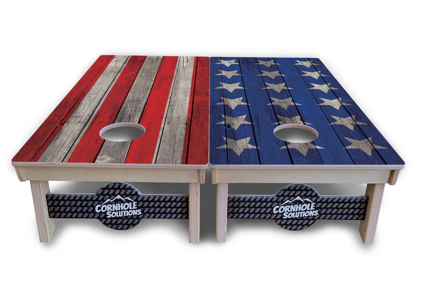 Colorful Large SS Cornhole Boards - Professional Tournament Series