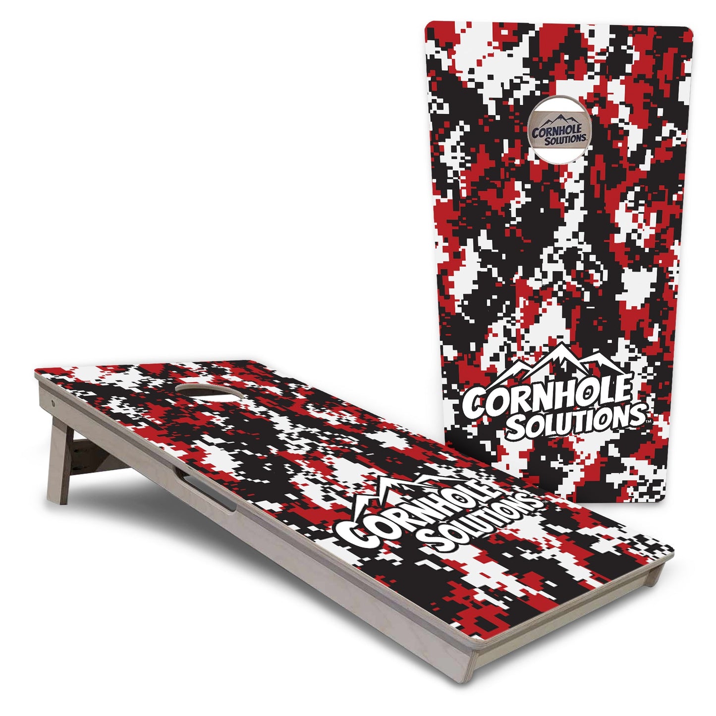 Digital Camo Cornhole Boards - Professional Tournament Series