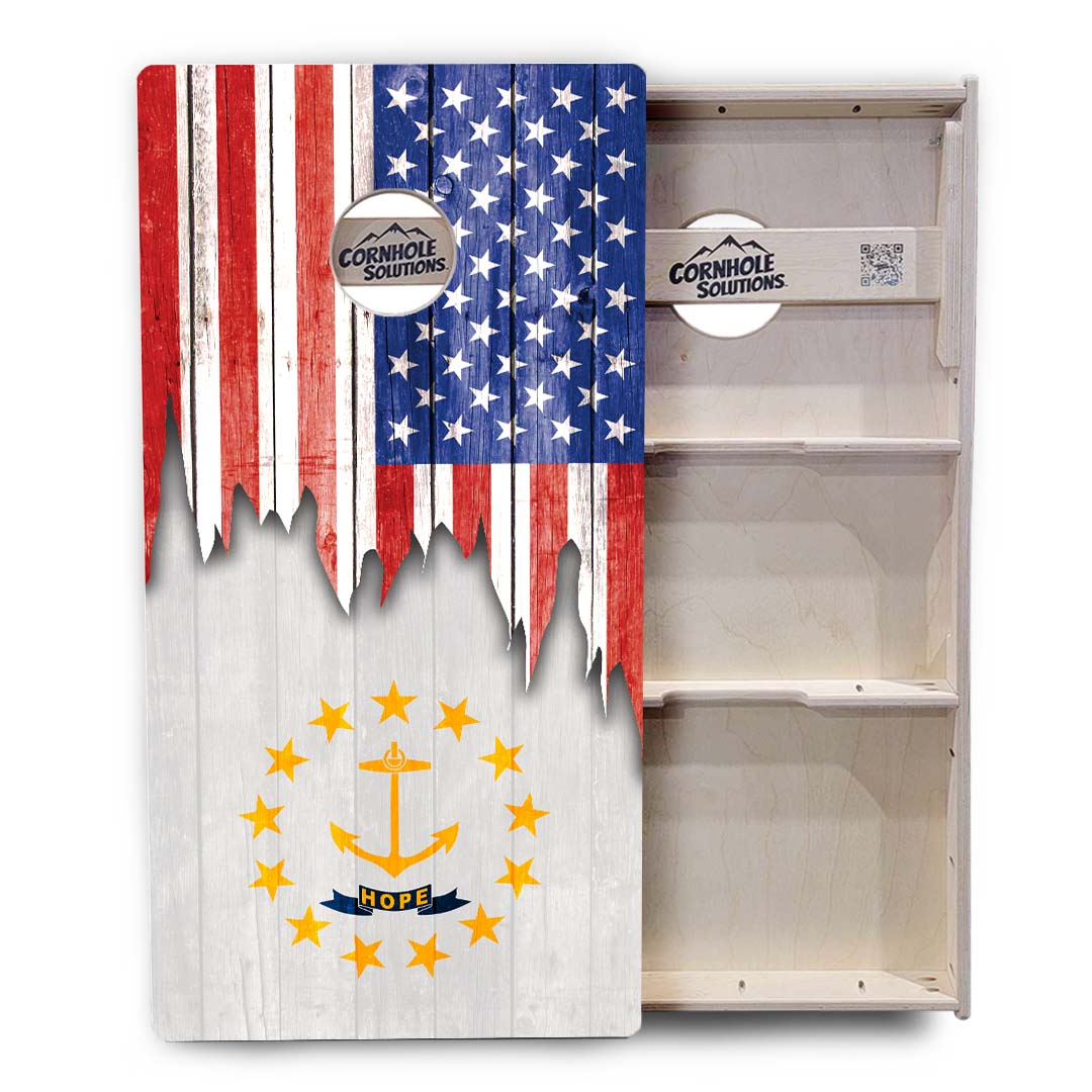 State Flags New Mexico to South Carolina Cornhole Boards - Professional Tournament Series