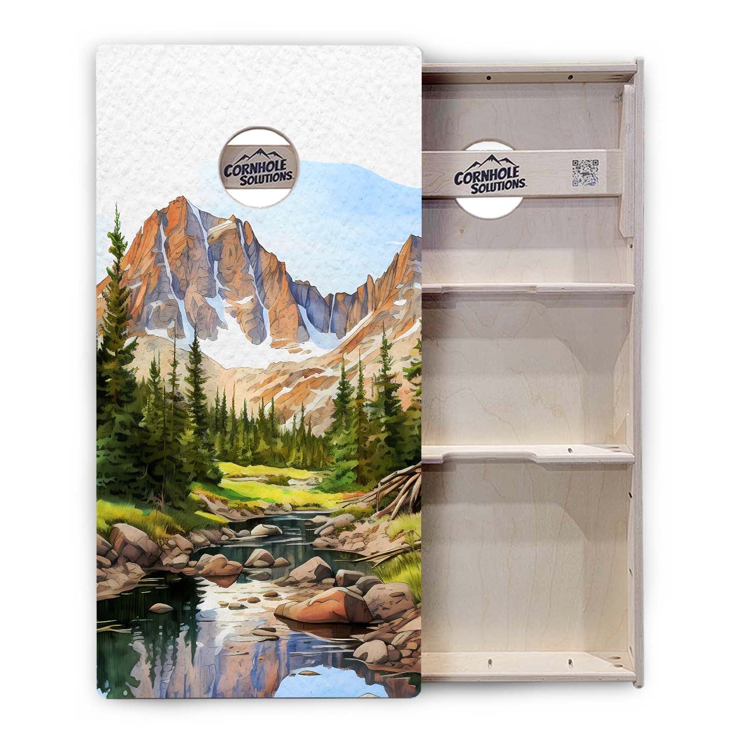 National Parks Cornhole Boards - Professional Tournament Series - Rocky Mountains