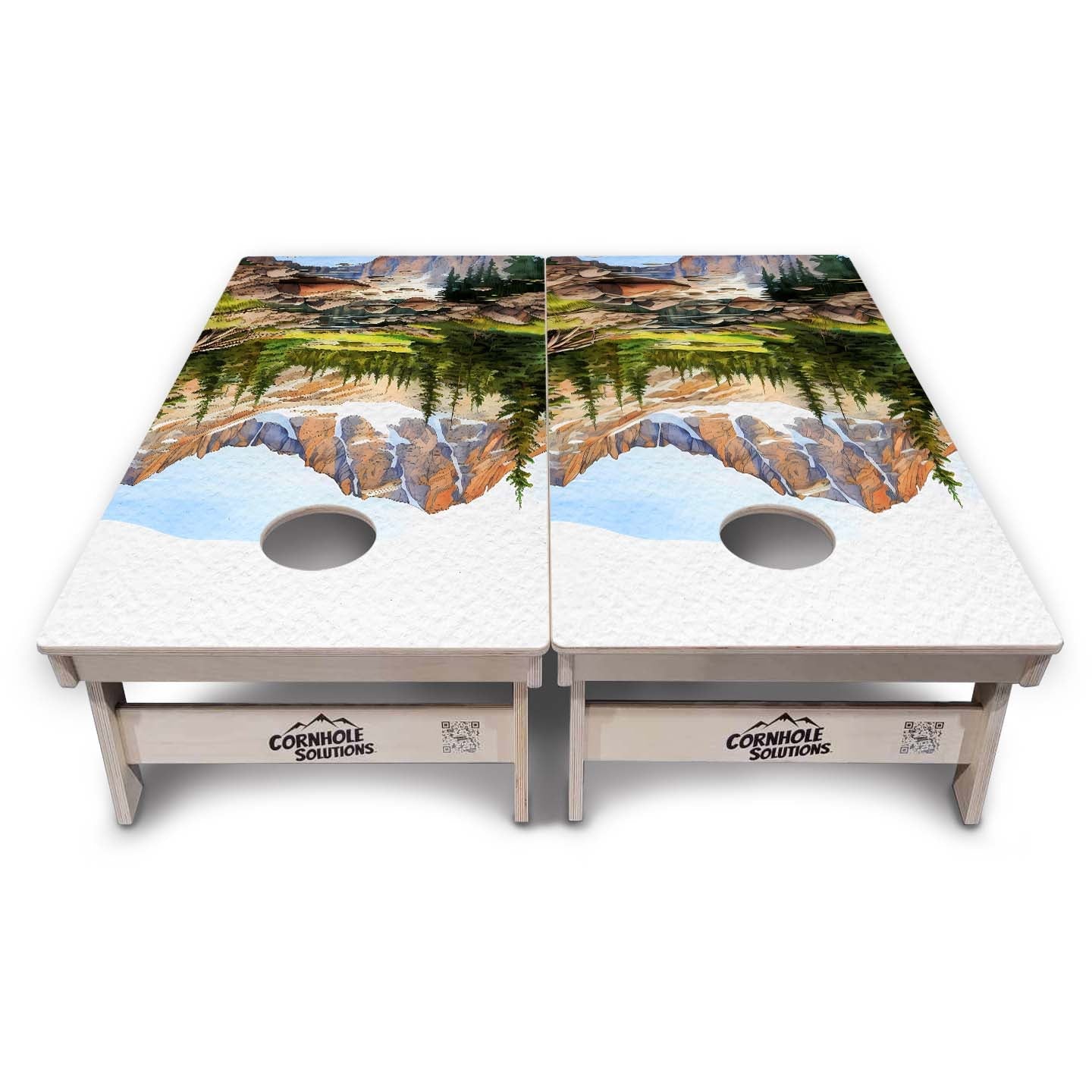 National Parks Cornhole Boards - Professional Tournament Series - Rocky Mountains