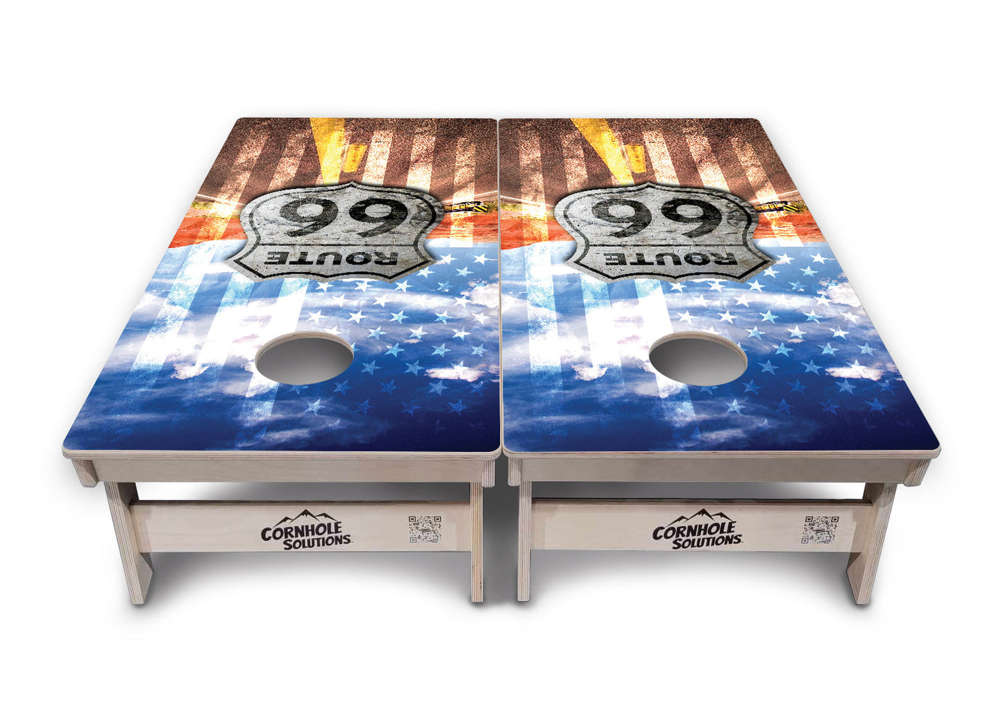 Route 66 Cornhole Boards - Professional Tournament Series