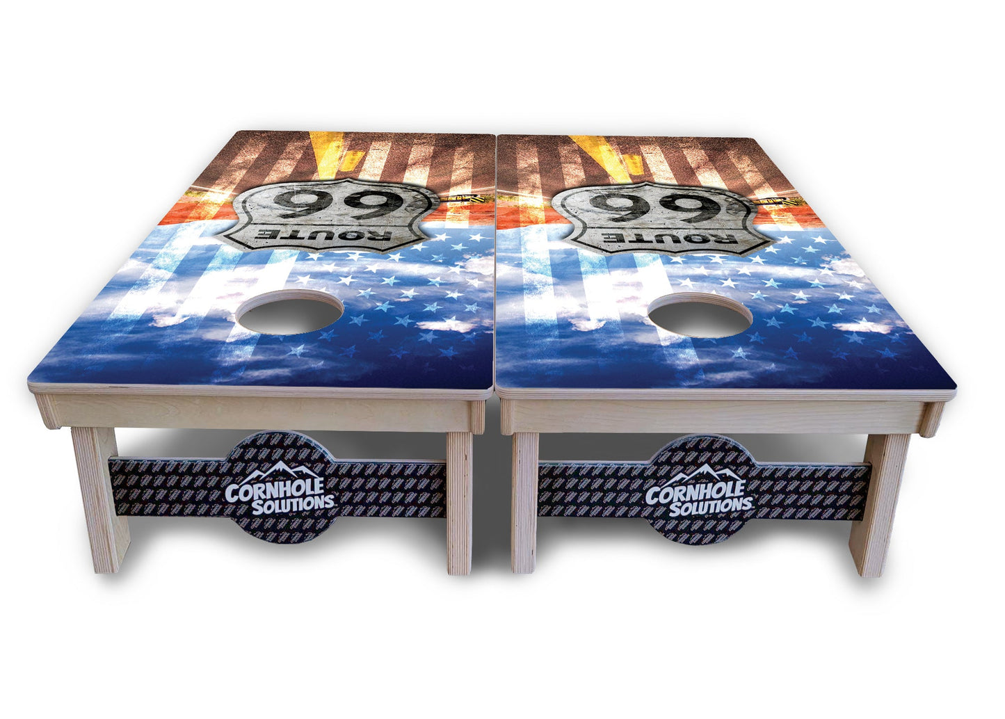 Route 66 Cornhole Boards - Professional Tournament Series