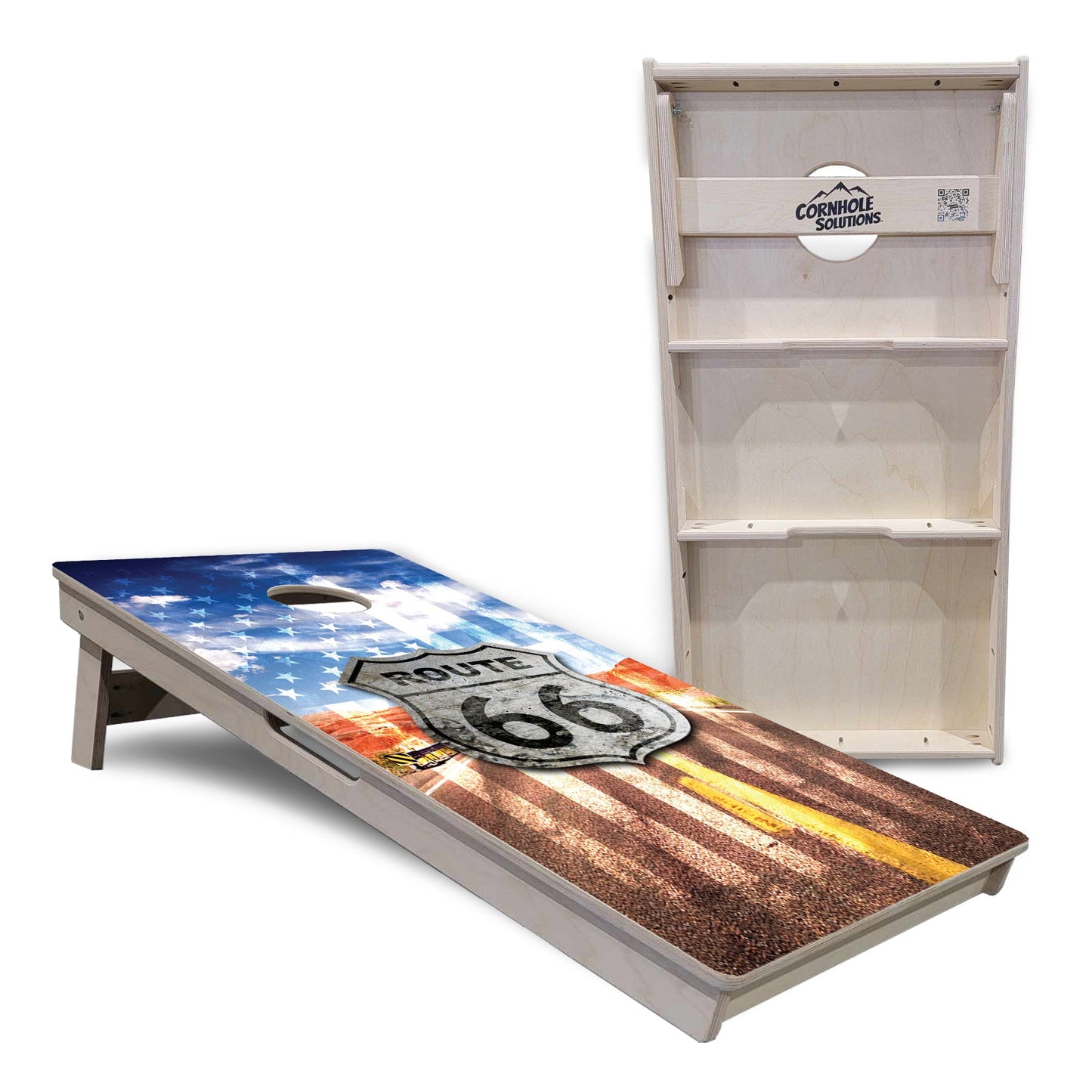 Route 66 Cornhole Boards - Professional Tournament Series