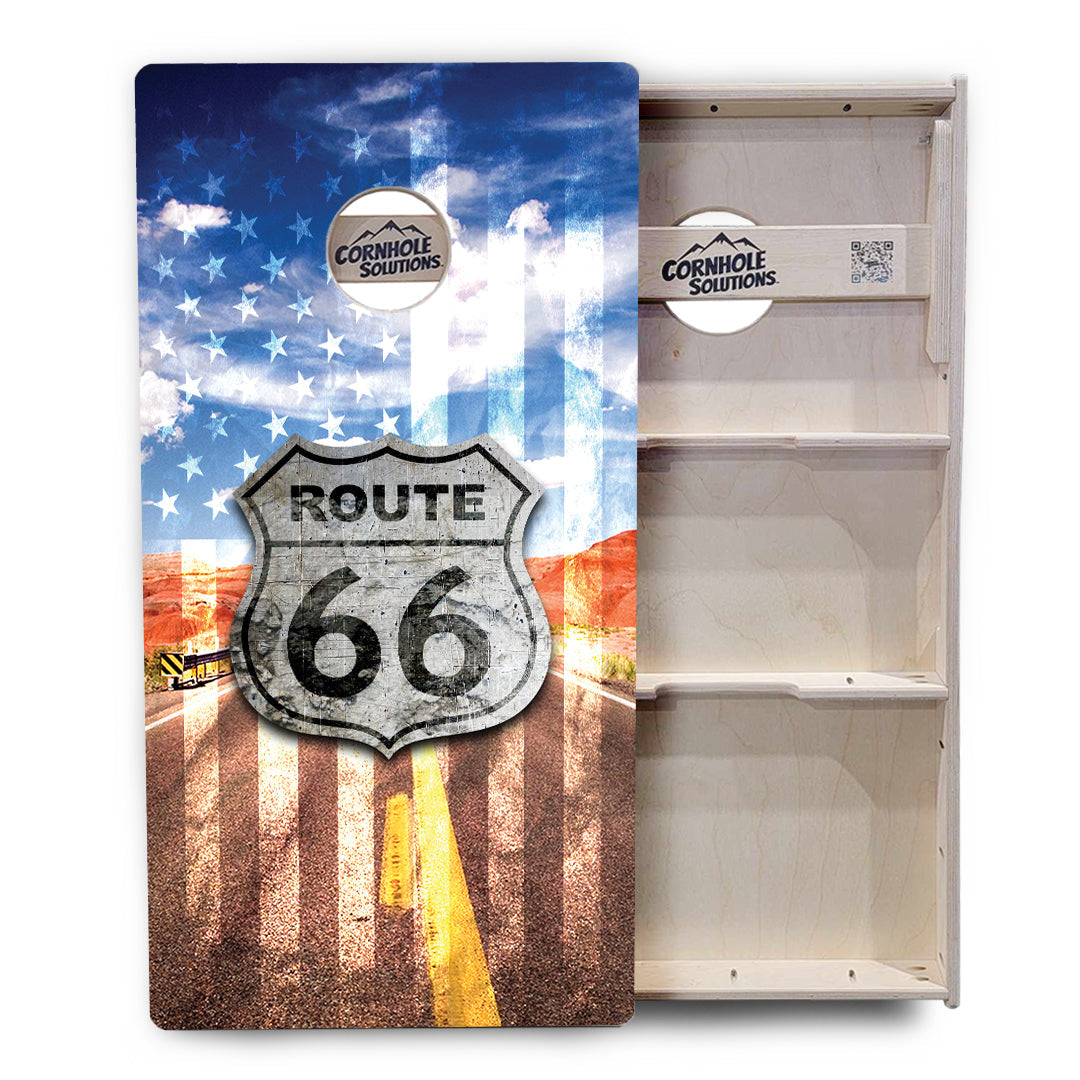 Route 66 Cornhole Boards - Professional Tournament Series