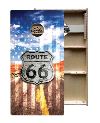 Tournament Quality Cornhole Boards - Route 66