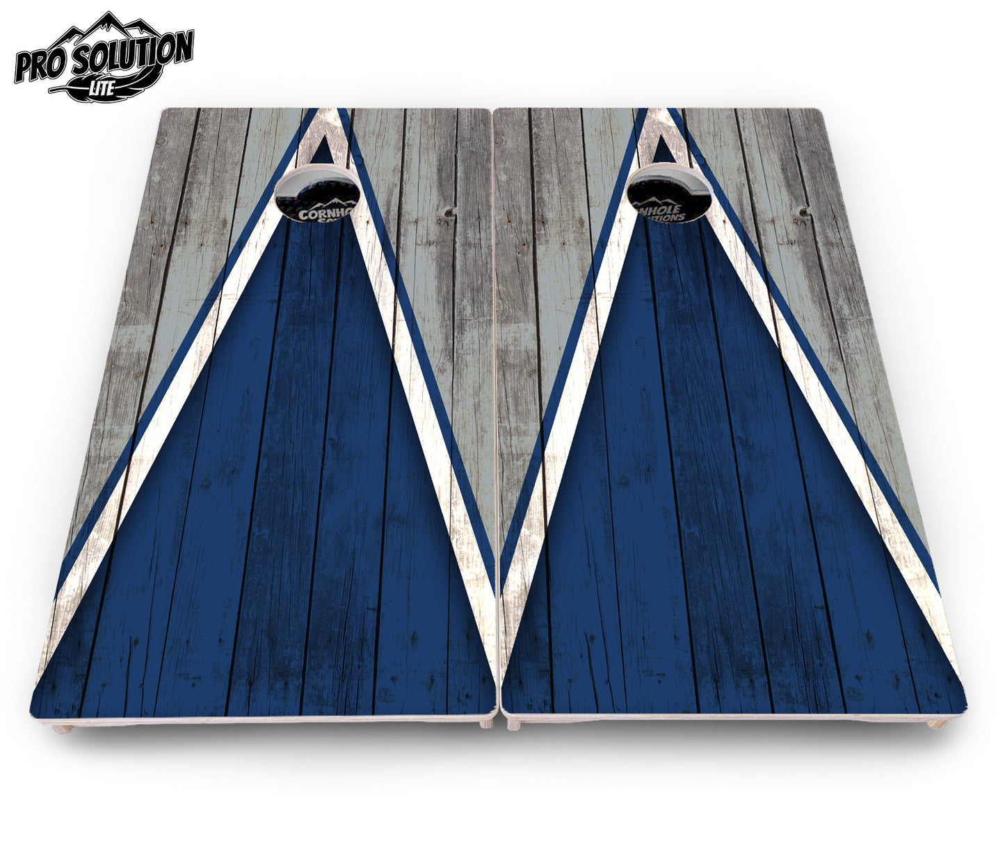 Team Color Triangle Cornhole Boards - Pro Solution Lite Series