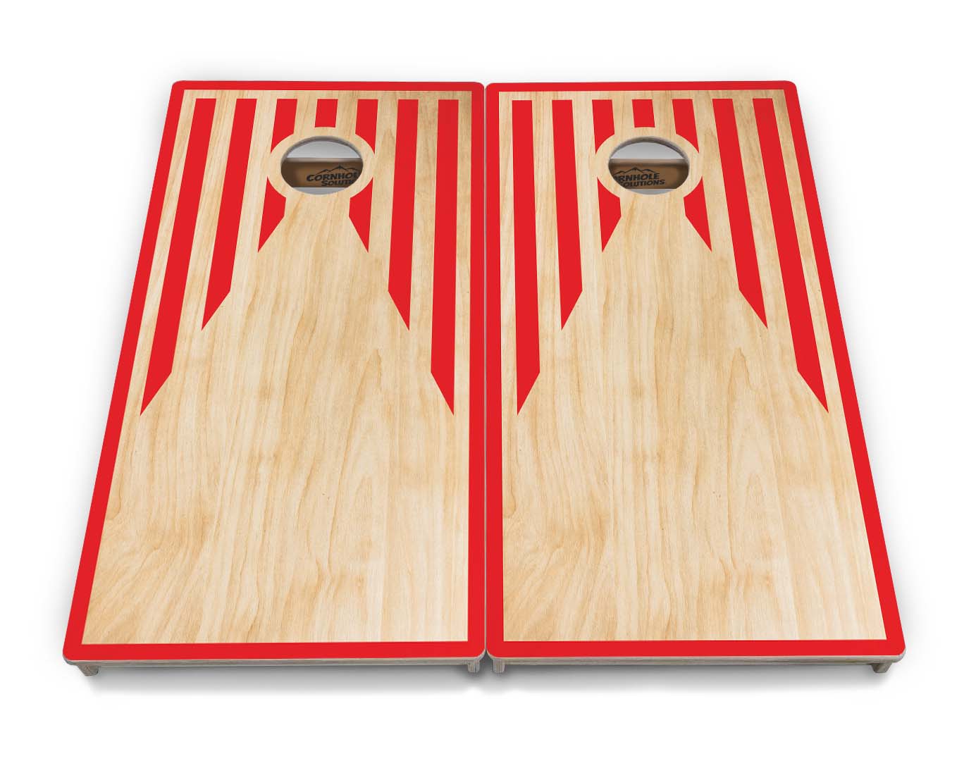 Stars & Stripes Keyhole Cornhole Boards - Professional Tournament Series