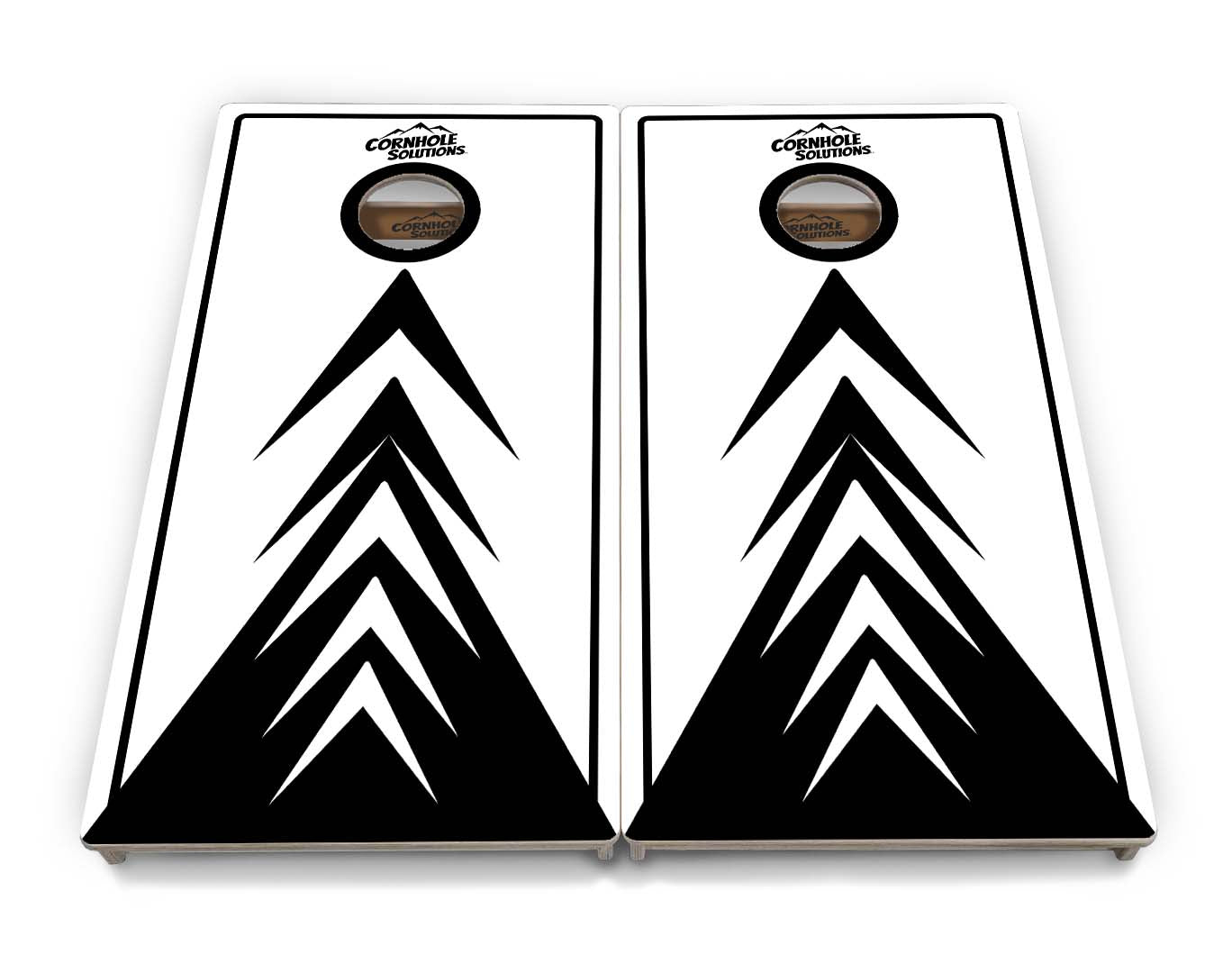 B&W Arrows Cornhole Boards - Professional Tournament Series