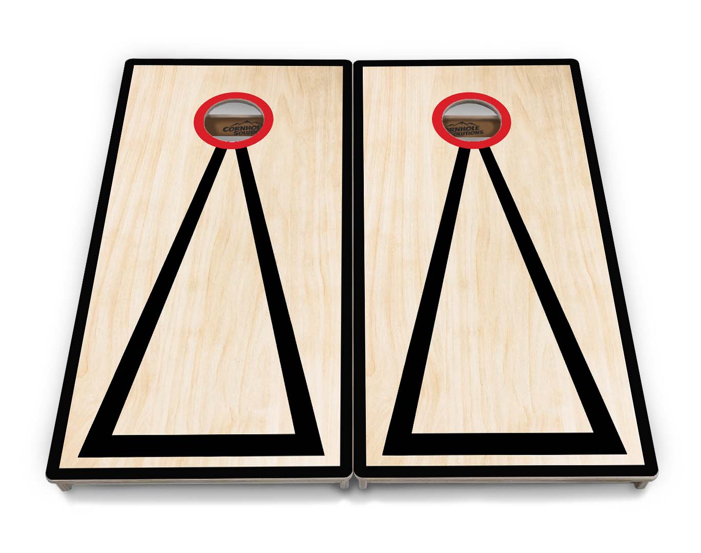 Red Hole Cornhole Boards - Professional Tournament Series - Free Shipping!