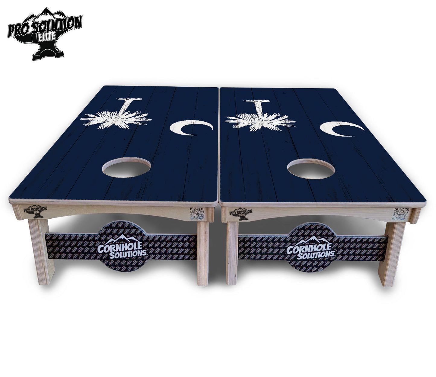South Carolina Flag Cornhole Boards - Pro Solution Elite Series