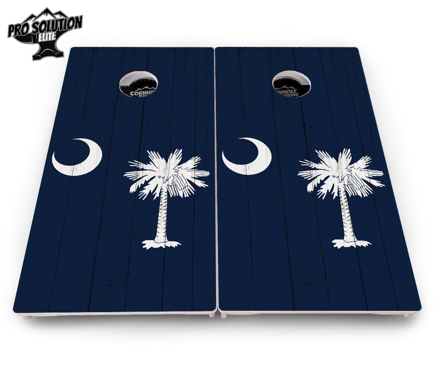 South Carolina Flag Cornhole Boards - Pro Solution Elite Series