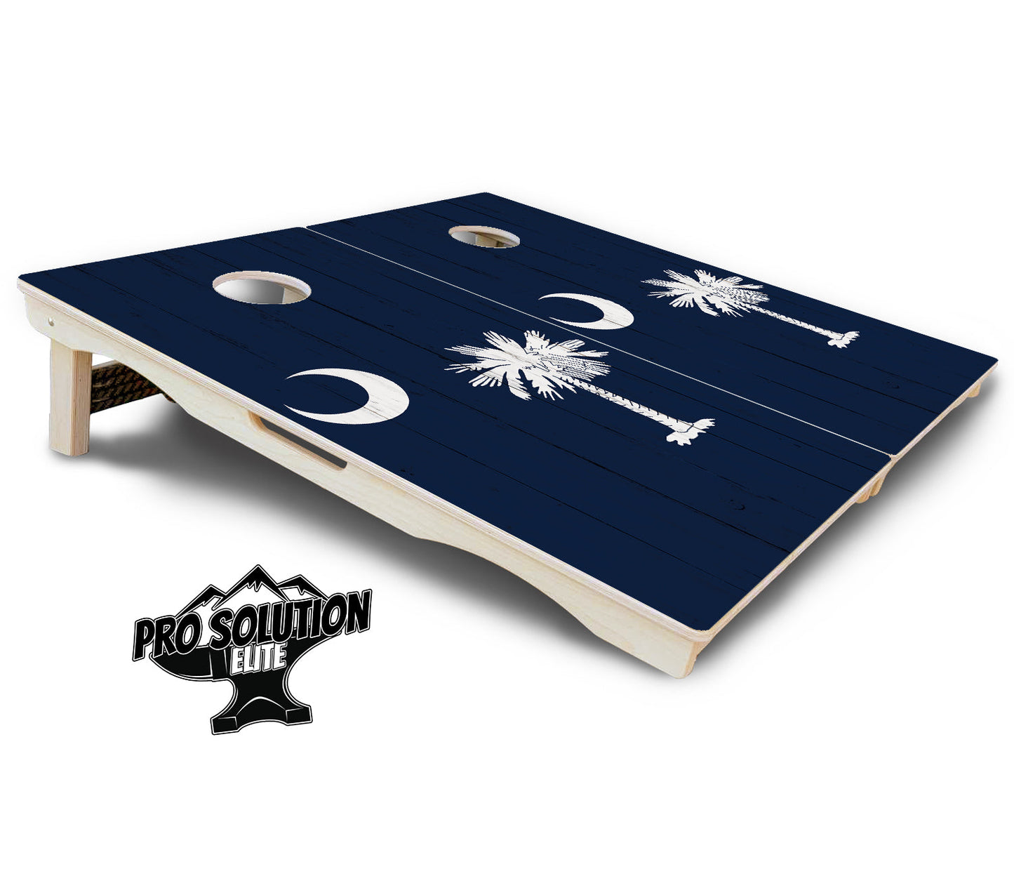 South Carolina Flag Cornhole Boards - Pro Solution Elite Series