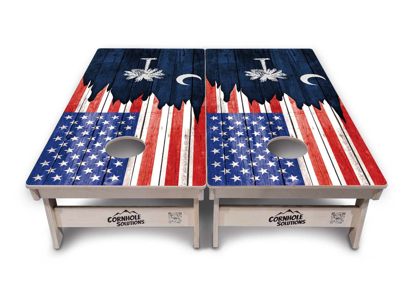 State Flags New Mexico to South Carolina Cornhole Boards - Professional Tournament Series