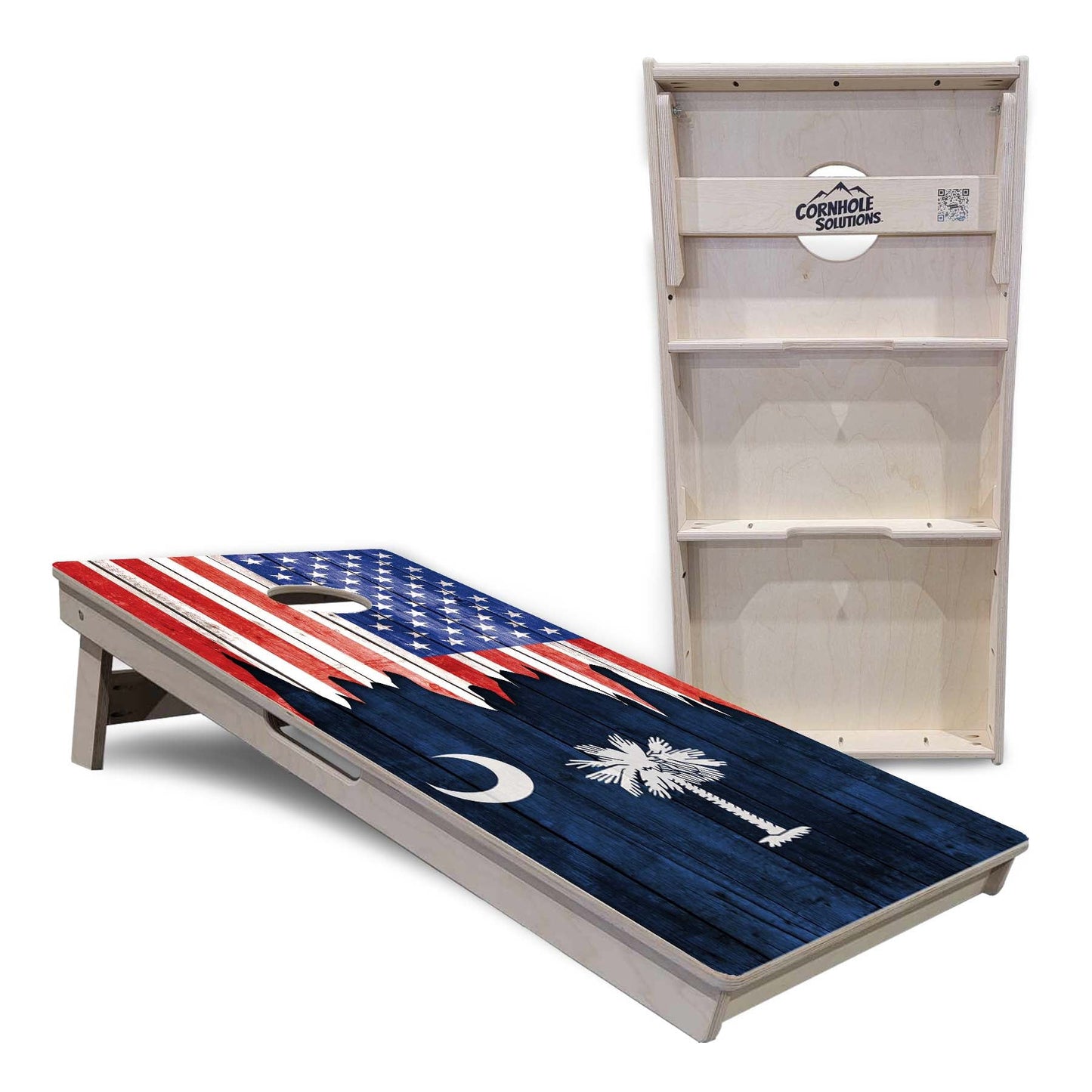 State Flags New Mexico to South Carolina Cornhole Boards - Professional Tournament Series