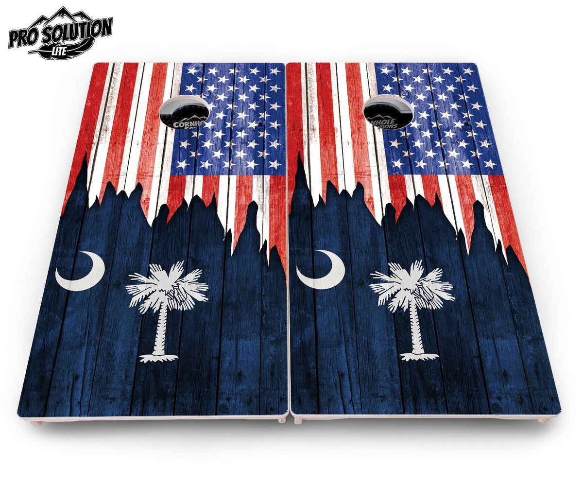 State Flag Cornhole Boards – NM to SC – Pro Lite or Pro Elite