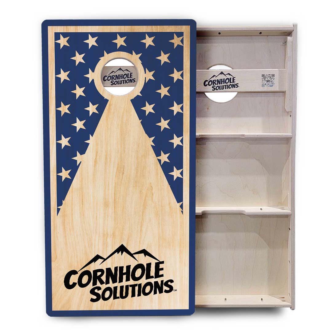 SS Keyhole CS Logo Cornhole Boards - Professional Tournament Series - Free Shipping!