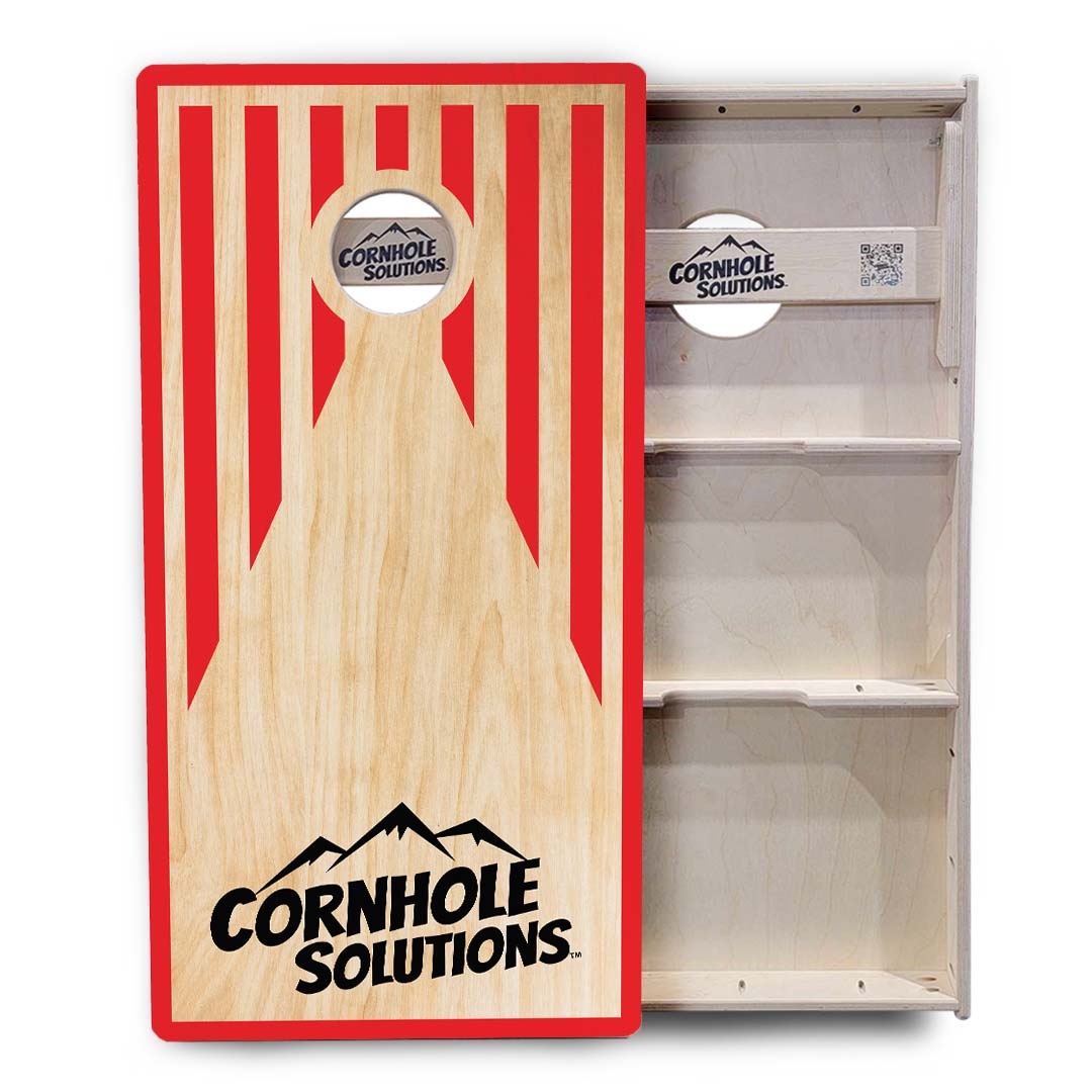 SS Keyhole CS Logo Cornhole Boards - Professional Tournament Series - Free Shipping!