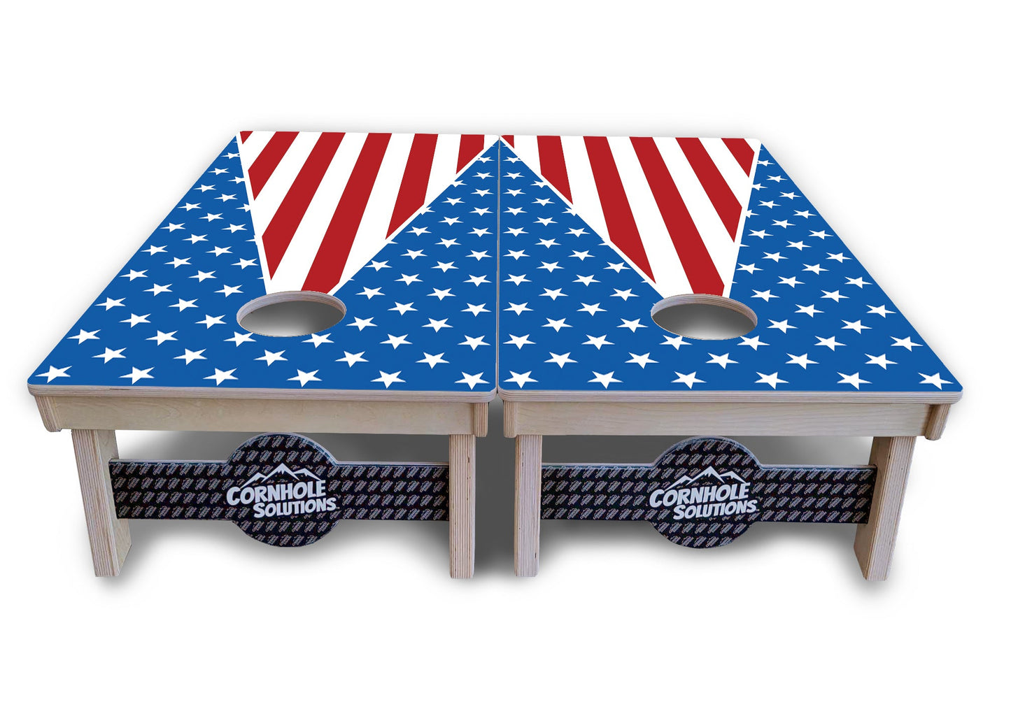 Stars & Stripes Cornhole Boards - Professional Tournament Series