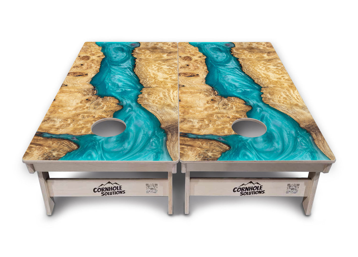 Epoxy Color Cornhole Boards - Professional Tournament Series